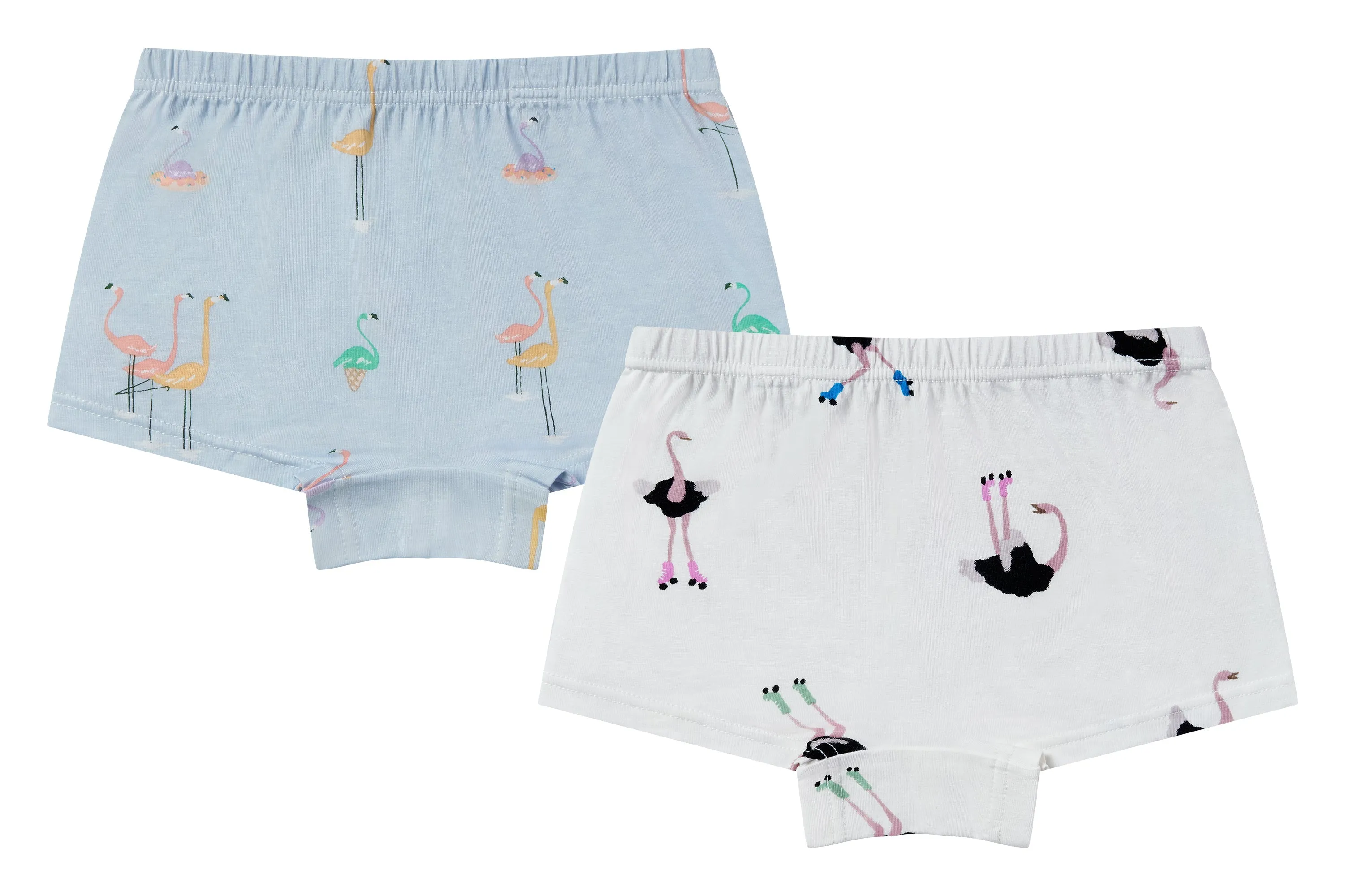 Girls Boy Short Underwear (2 Pack)