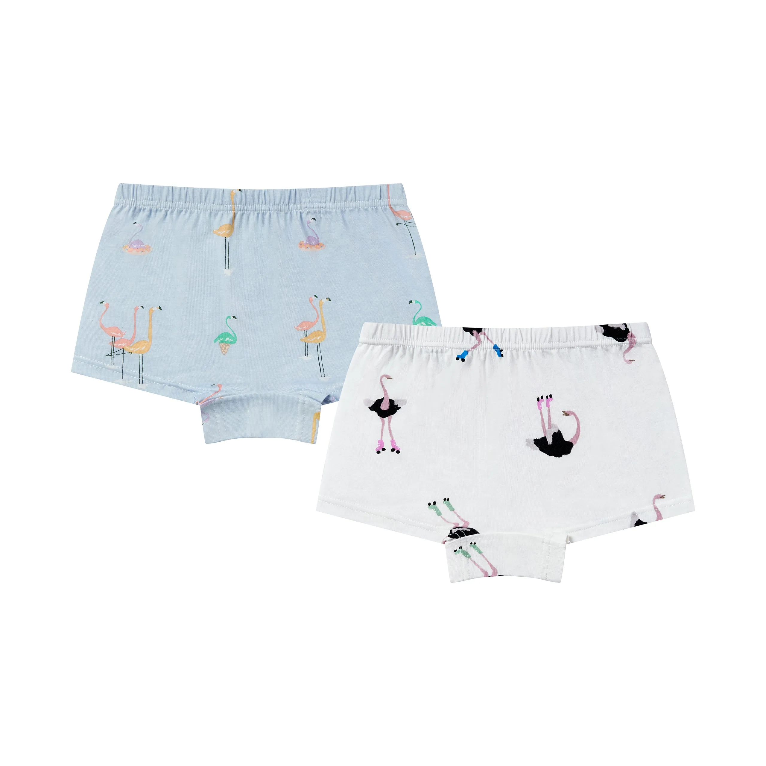Girls Boy Short Underwear (2 Pack)