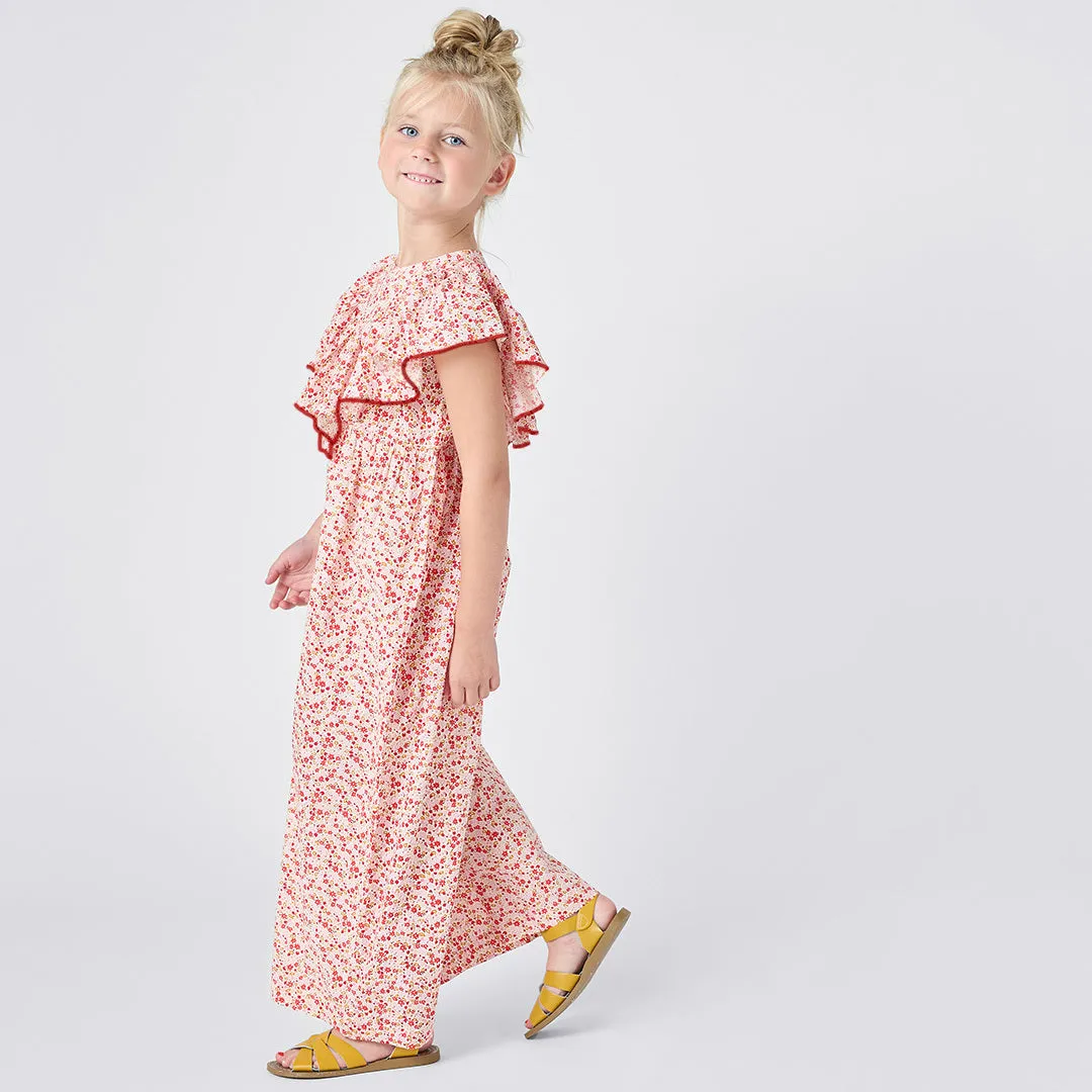 Girls Raphaela Jumper - Pink Mini Ditsy