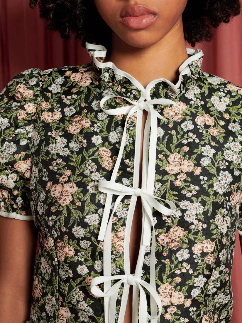 Graces Jacquard Top