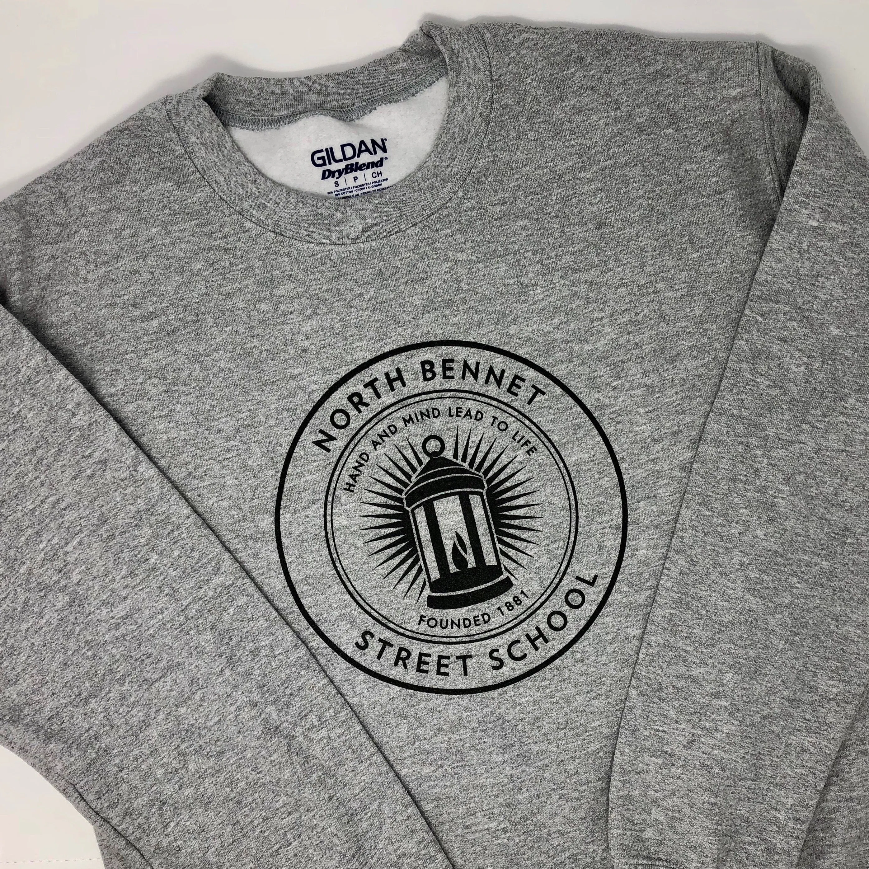 Grey Crew Neck Sweatshirt