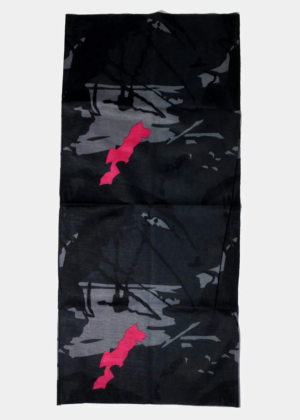 Grey Multi-Use Face Covering Scarf