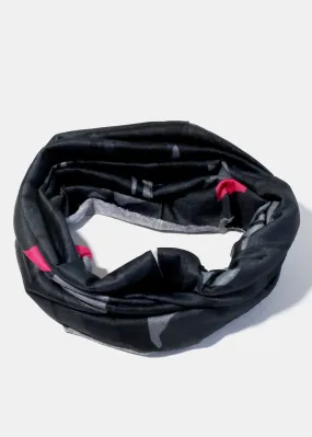 Grey Multi-Use Face Covering Scarf