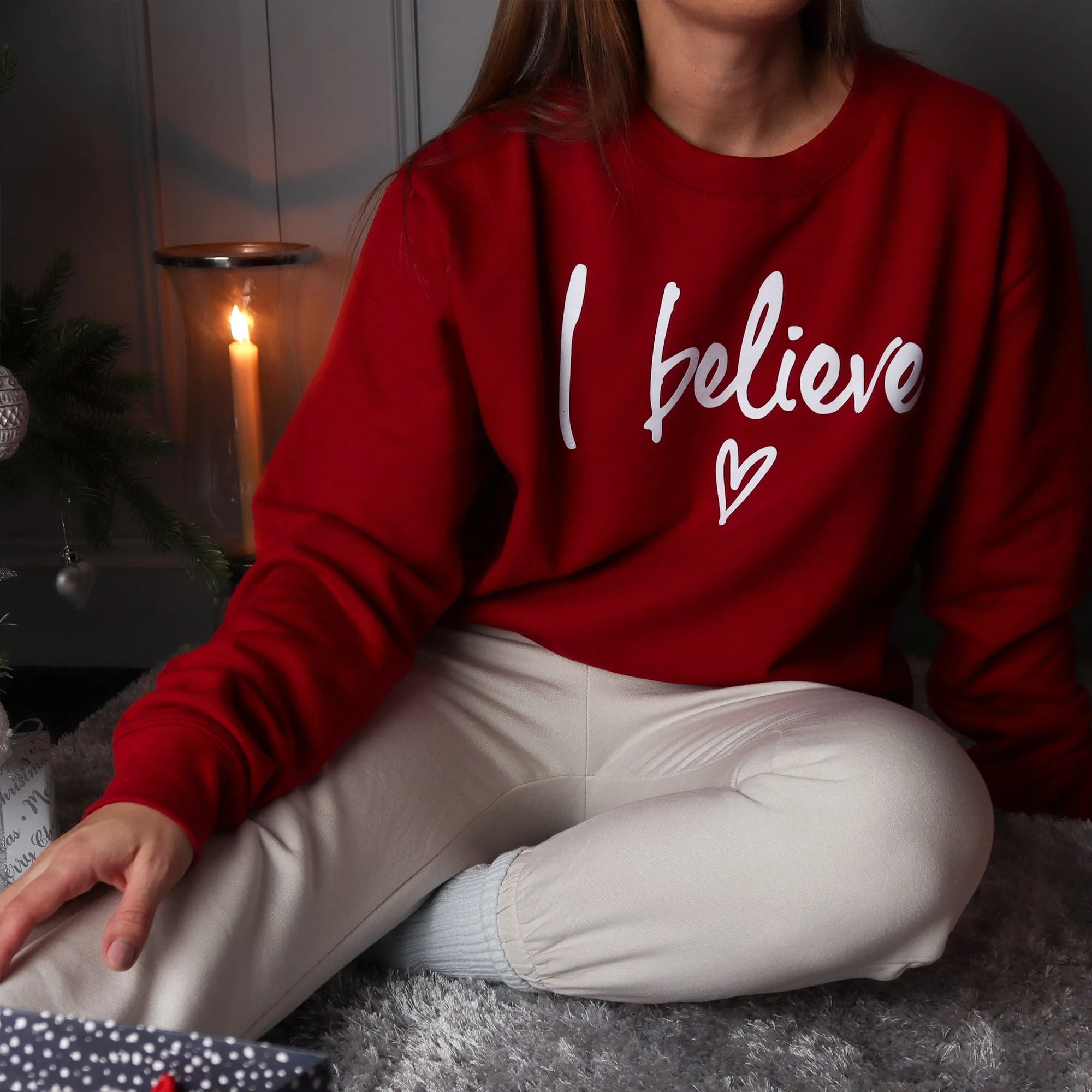 'I Believe' Christmas Jumper