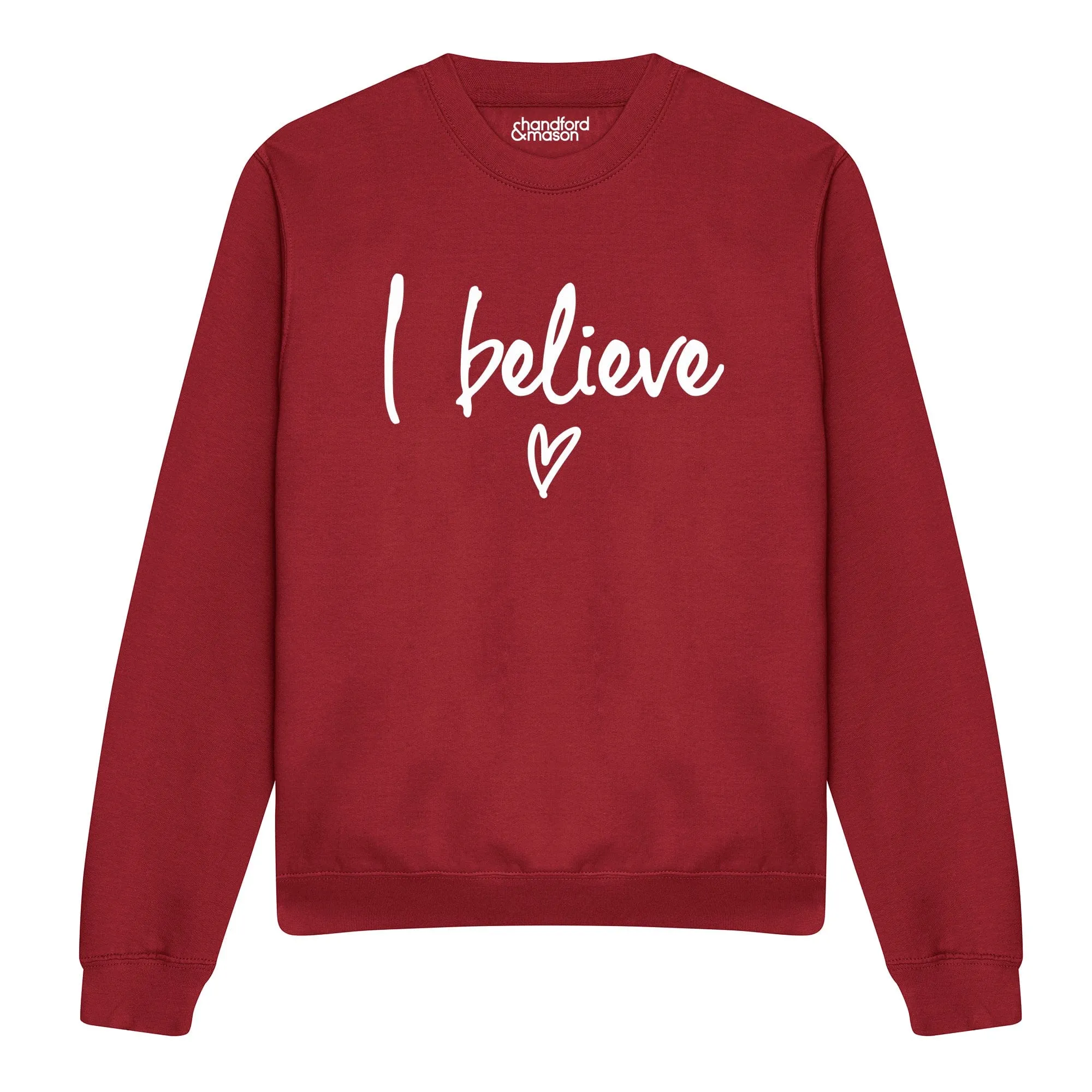 'I Believe' Christmas Jumper