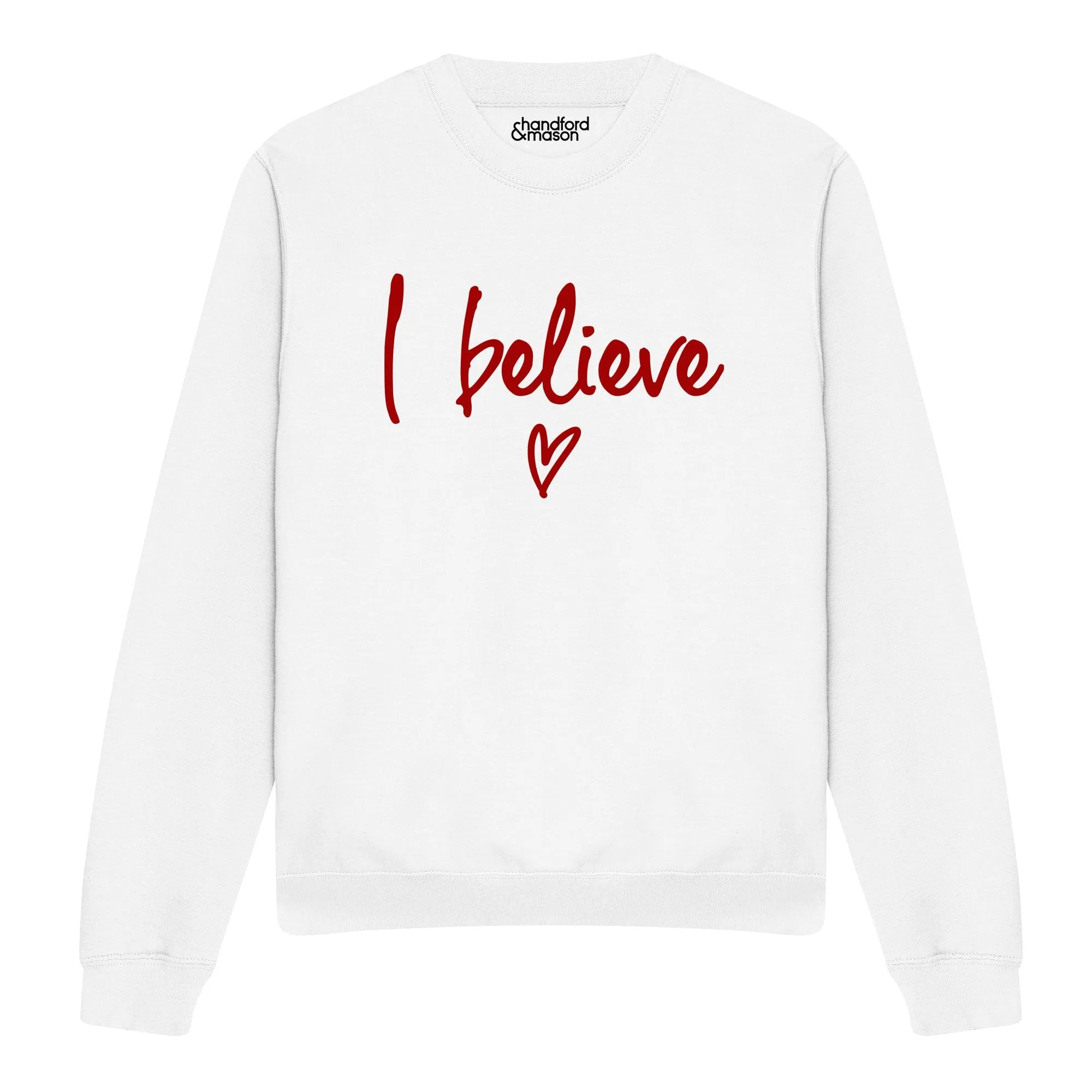 'I Believe' Christmas Jumper