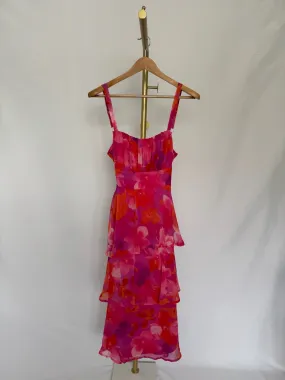 INVITATION Floral Midi Dress