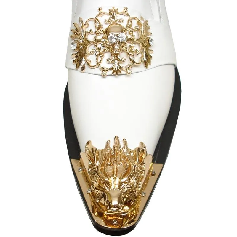 Italian Metal Tip Party Shoes #7002