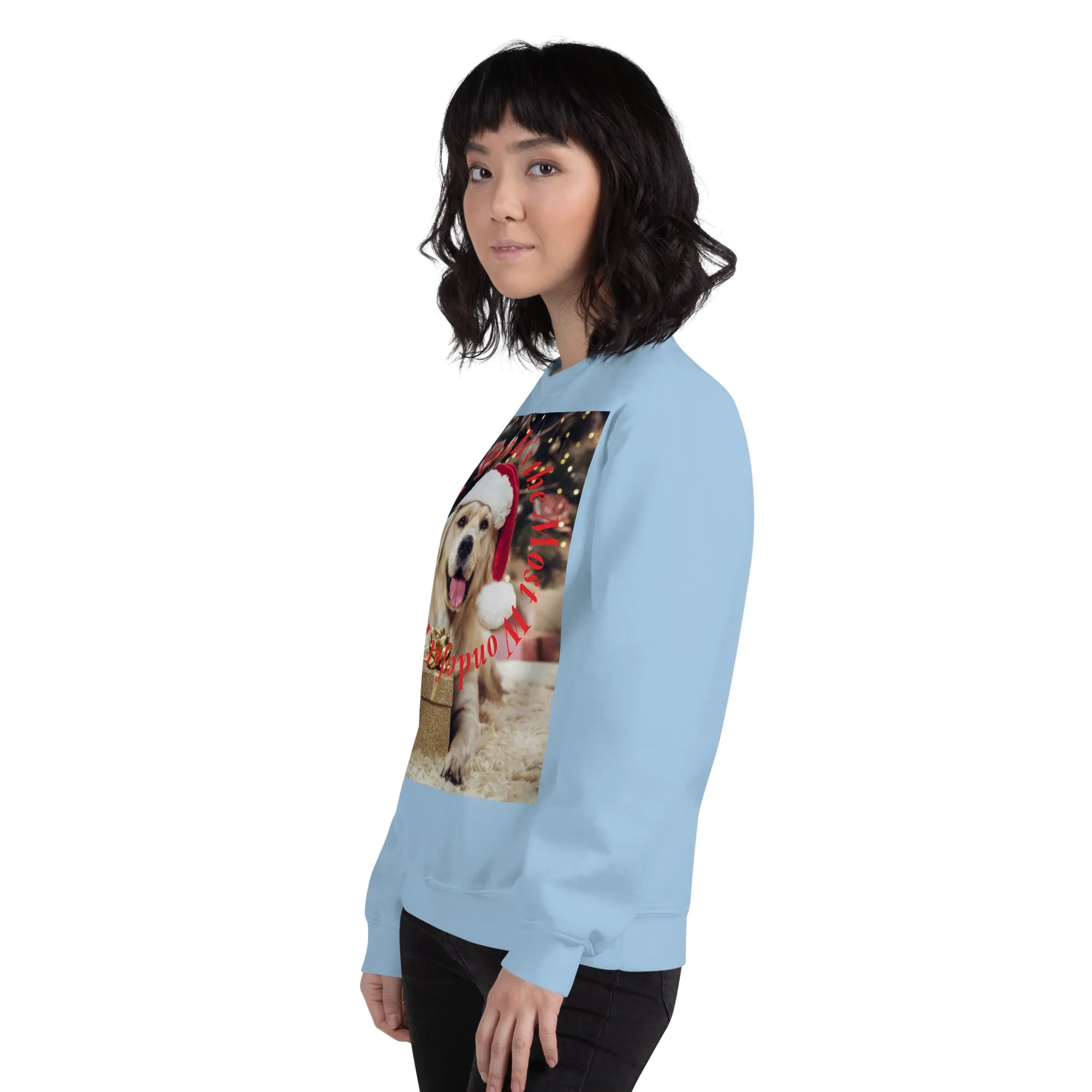 It's The Most Wonderful Time of The Year Christmas Sweatshirt (Glamourange Christmas Sweatshirt Womens)