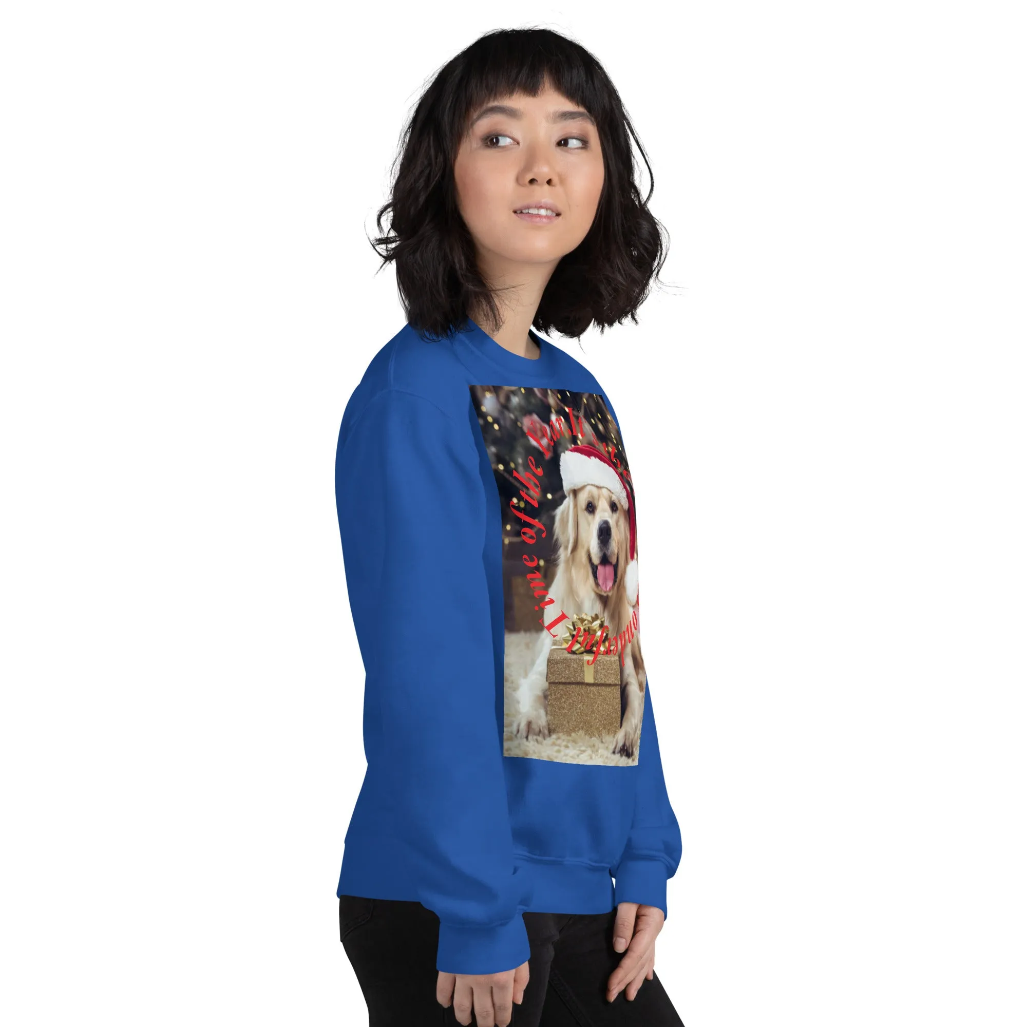 It's The Most Wonderful Time of The Year Christmas Sweatshirt (Glamourange Christmas Sweatshirt Womens)