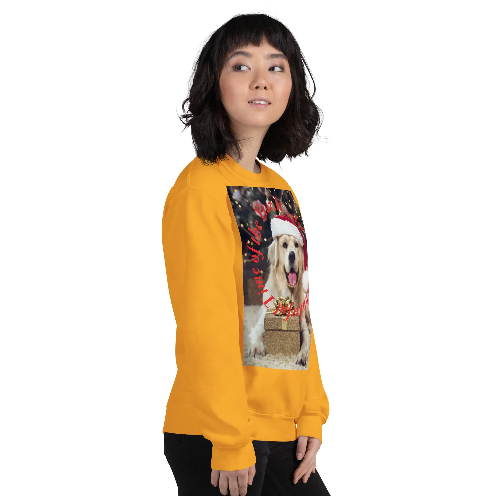 It's The Most Wonderful Time of The Year Christmas Sweatshirt (Glamourange Christmas Sweatshirt Womens)