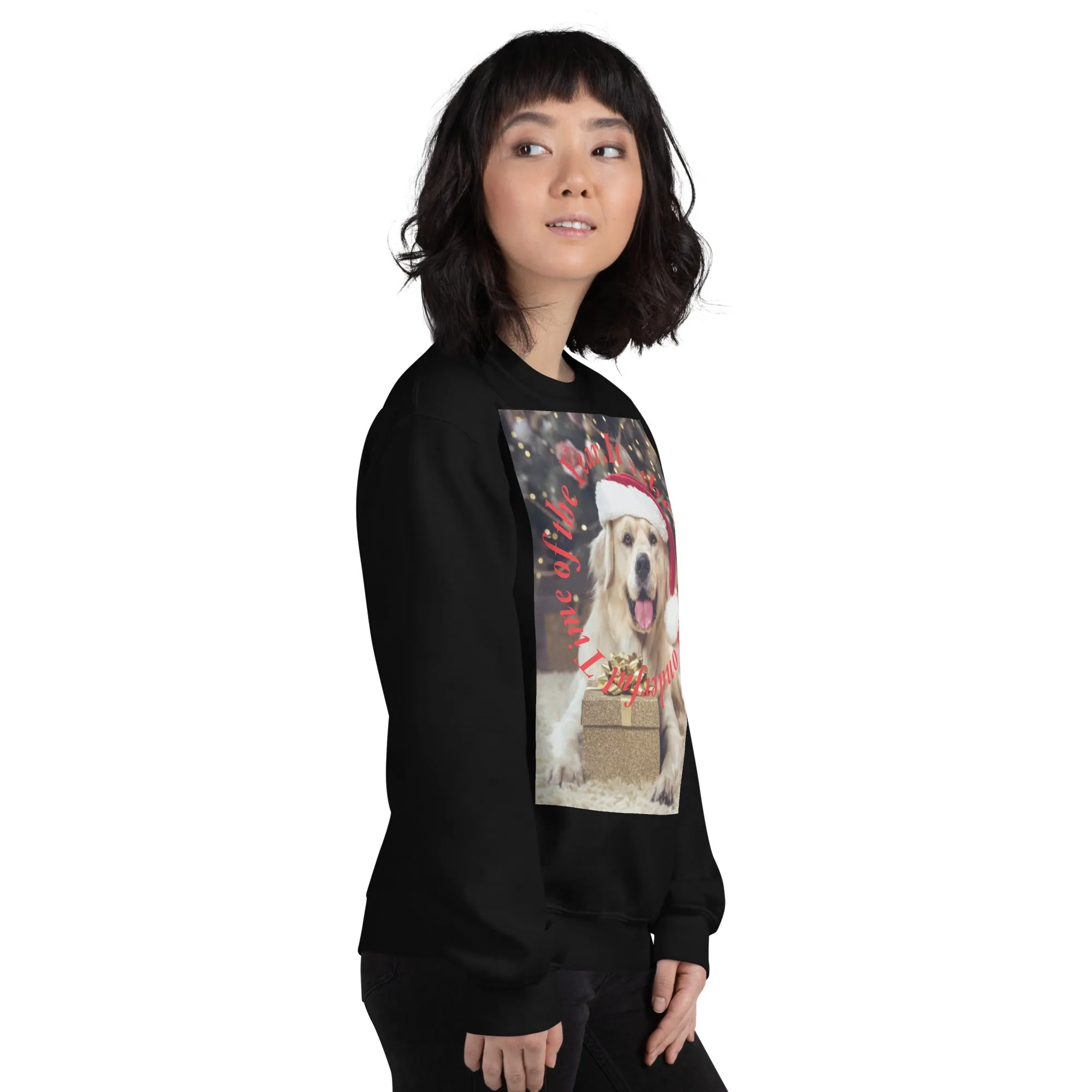 It's The Most Wonderful Time of The Year Christmas Sweatshirt (Glamourange Christmas Sweatshirt Womens)