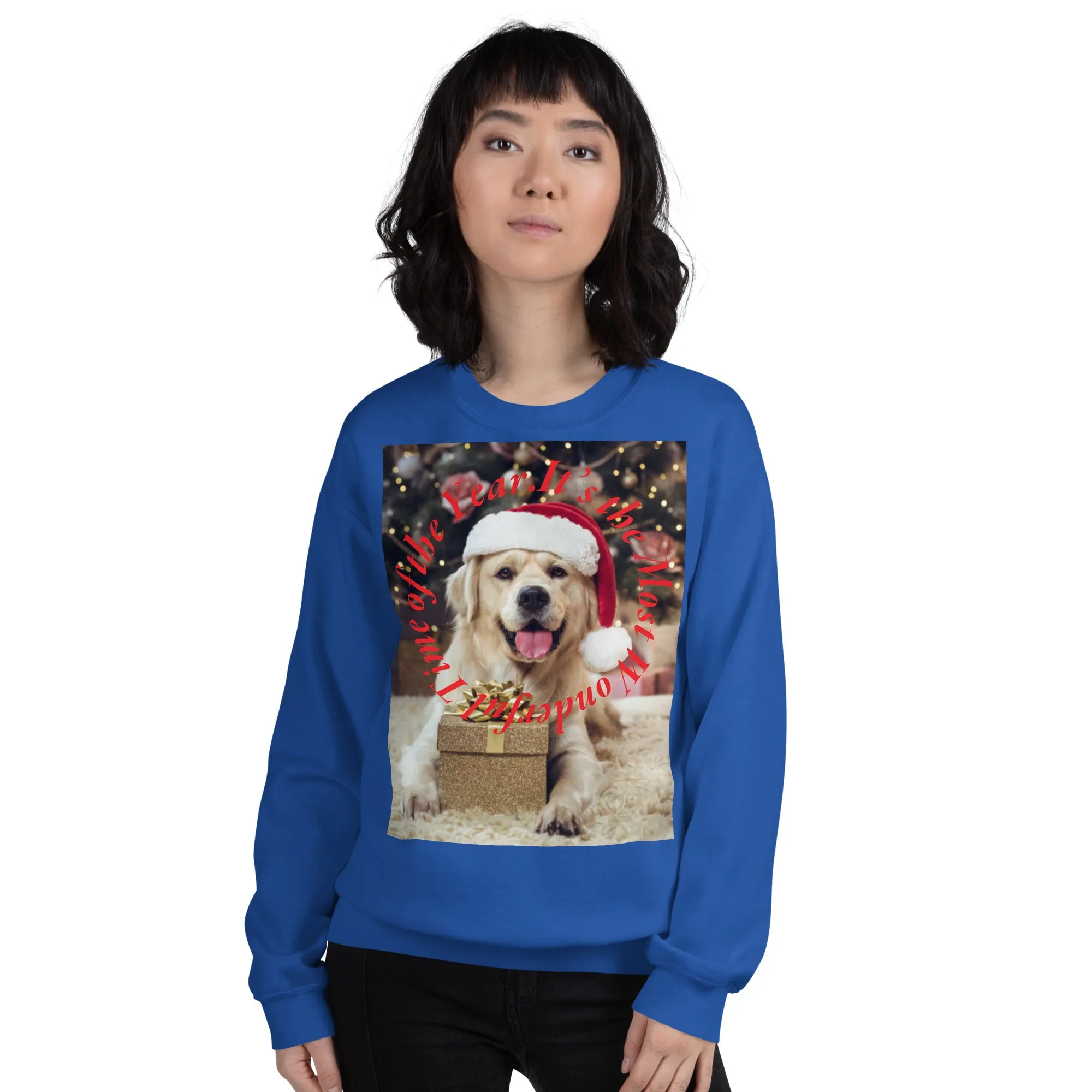 It's The Most Wonderful Time of The Year Christmas Sweatshirt (Glamourange Christmas Sweatshirt Womens)