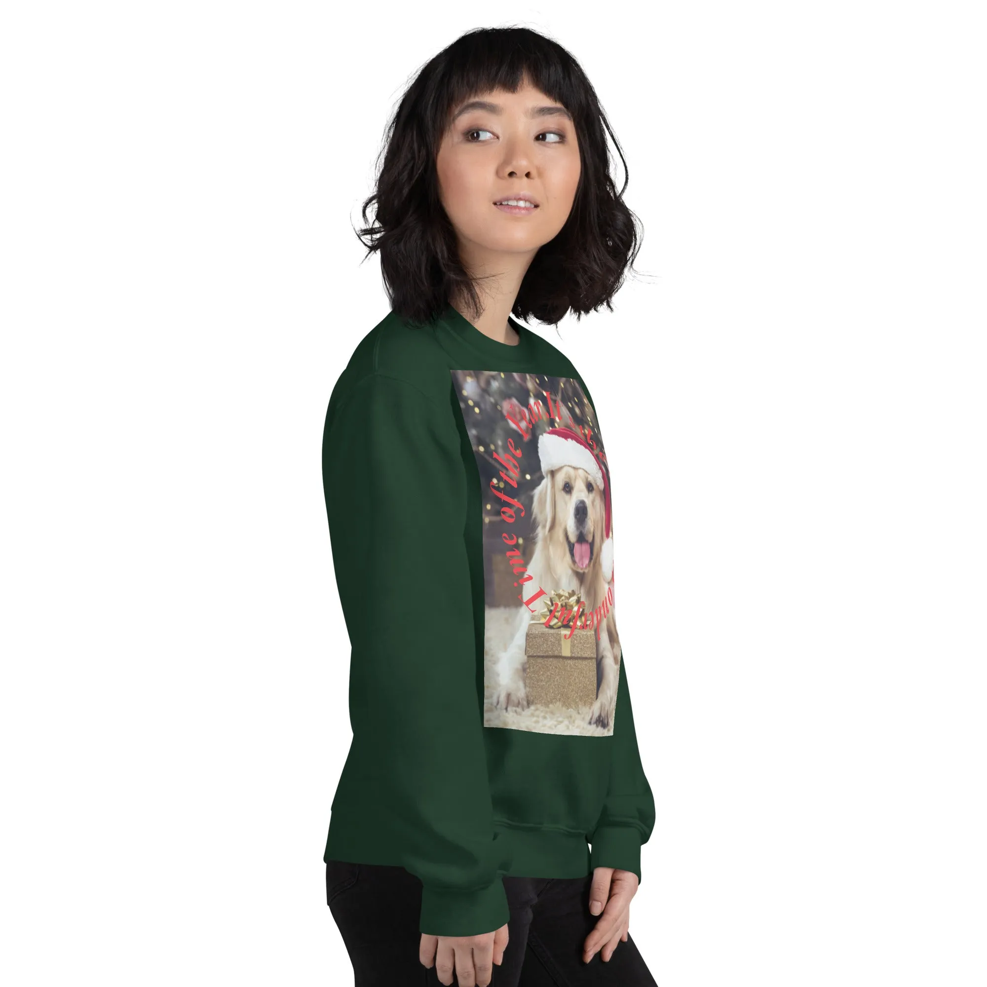 It's The Most Wonderful Time of The Year Christmas Sweatshirt (Glamourange Christmas Sweatshirt Womens)