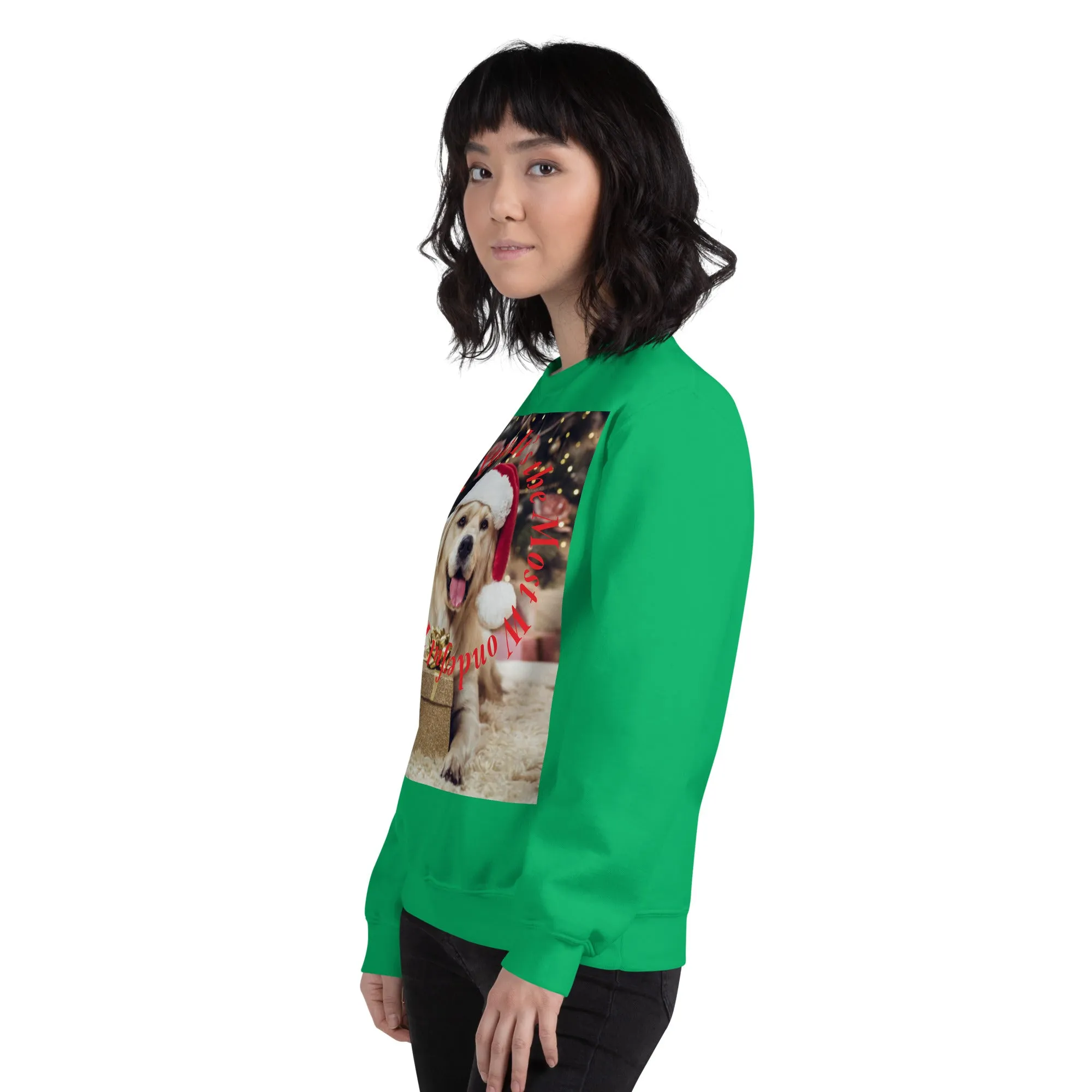 It's The Most Wonderful Time of The Year Christmas Sweatshirt (Glamourange Christmas Sweatshirt Womens)