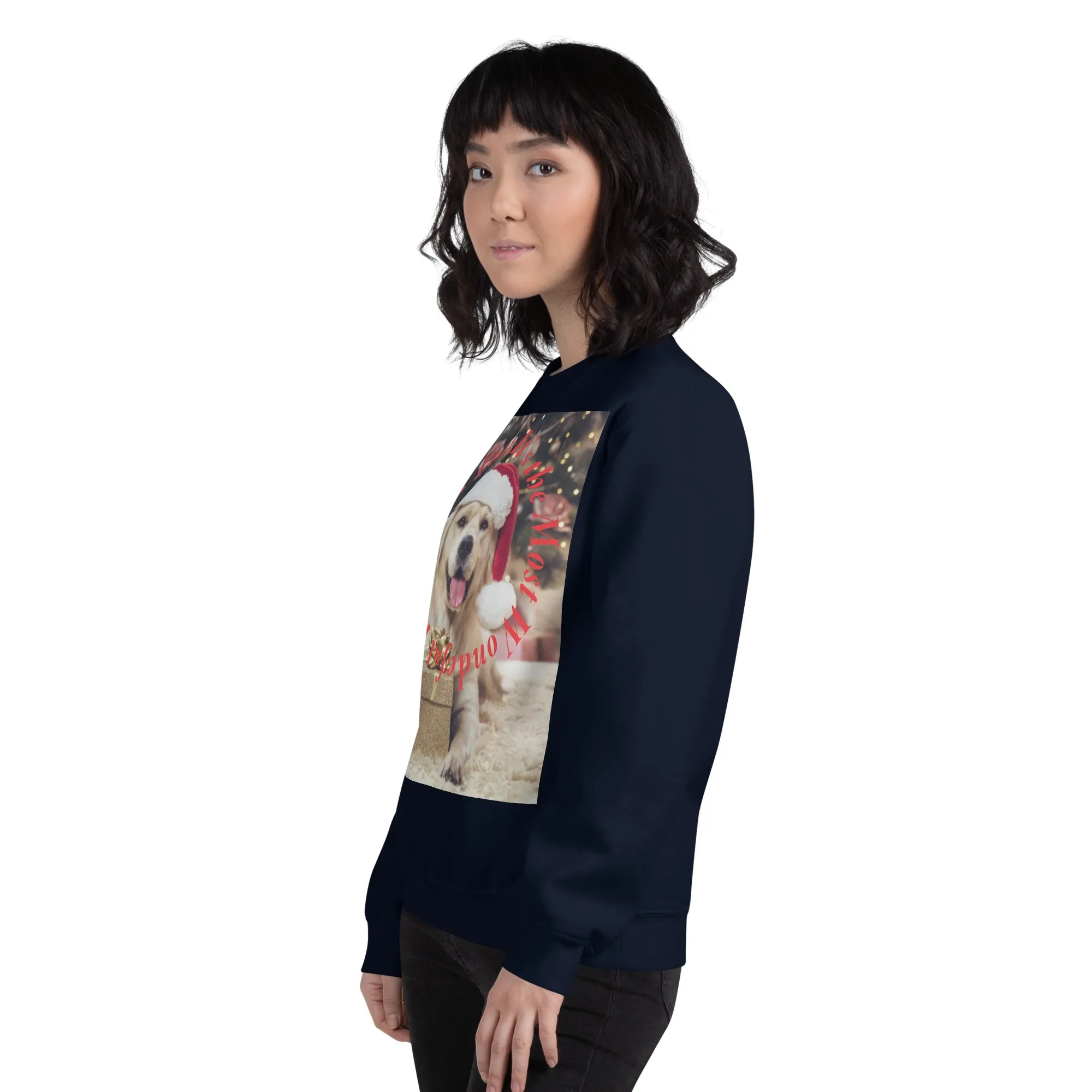 It's The Most Wonderful Time of The Year Christmas Sweatshirt (Glamourange Christmas Sweatshirt Womens)