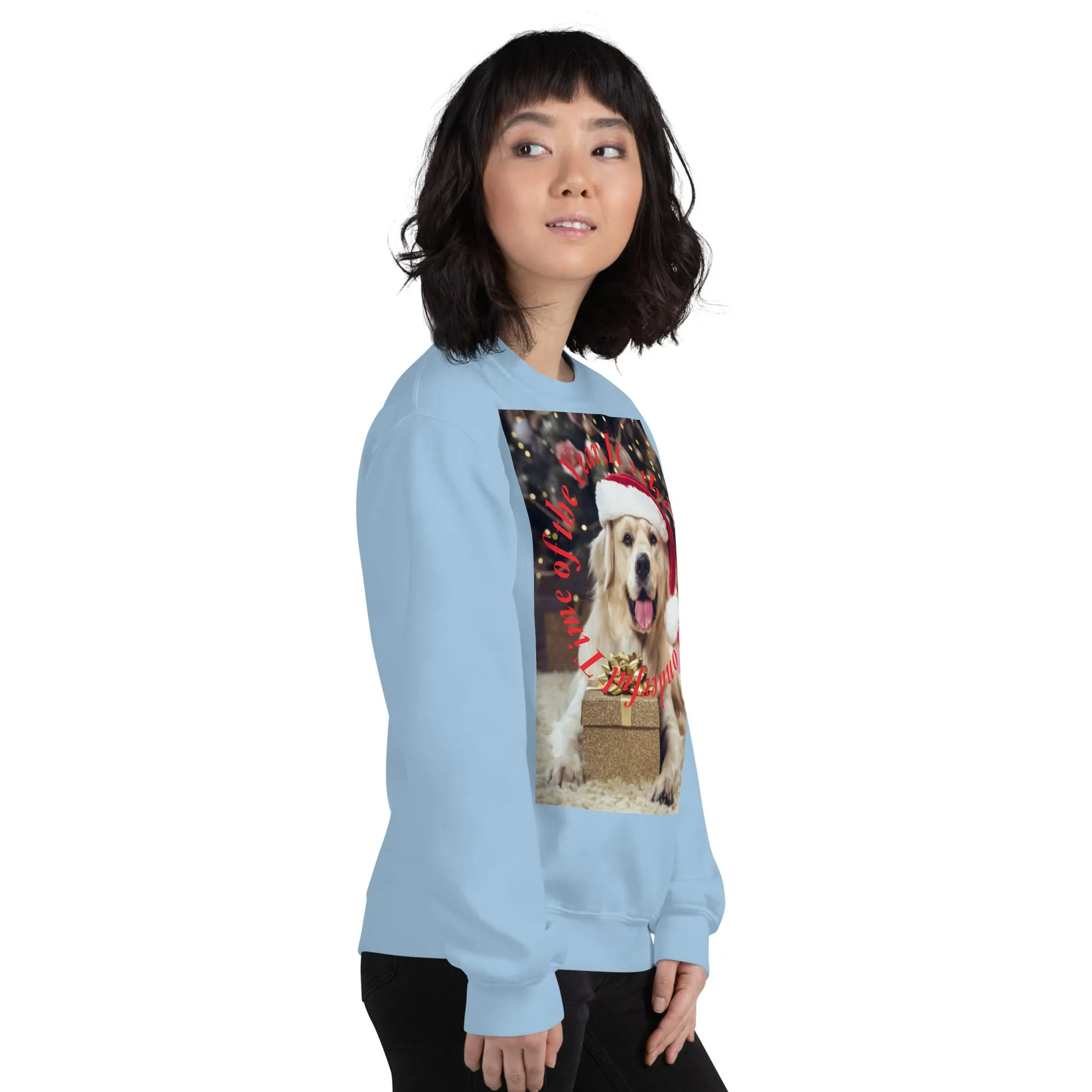 It's The Most Wonderful Time of The Year Christmas Sweatshirt (Glamourange Christmas Sweatshirt Womens)