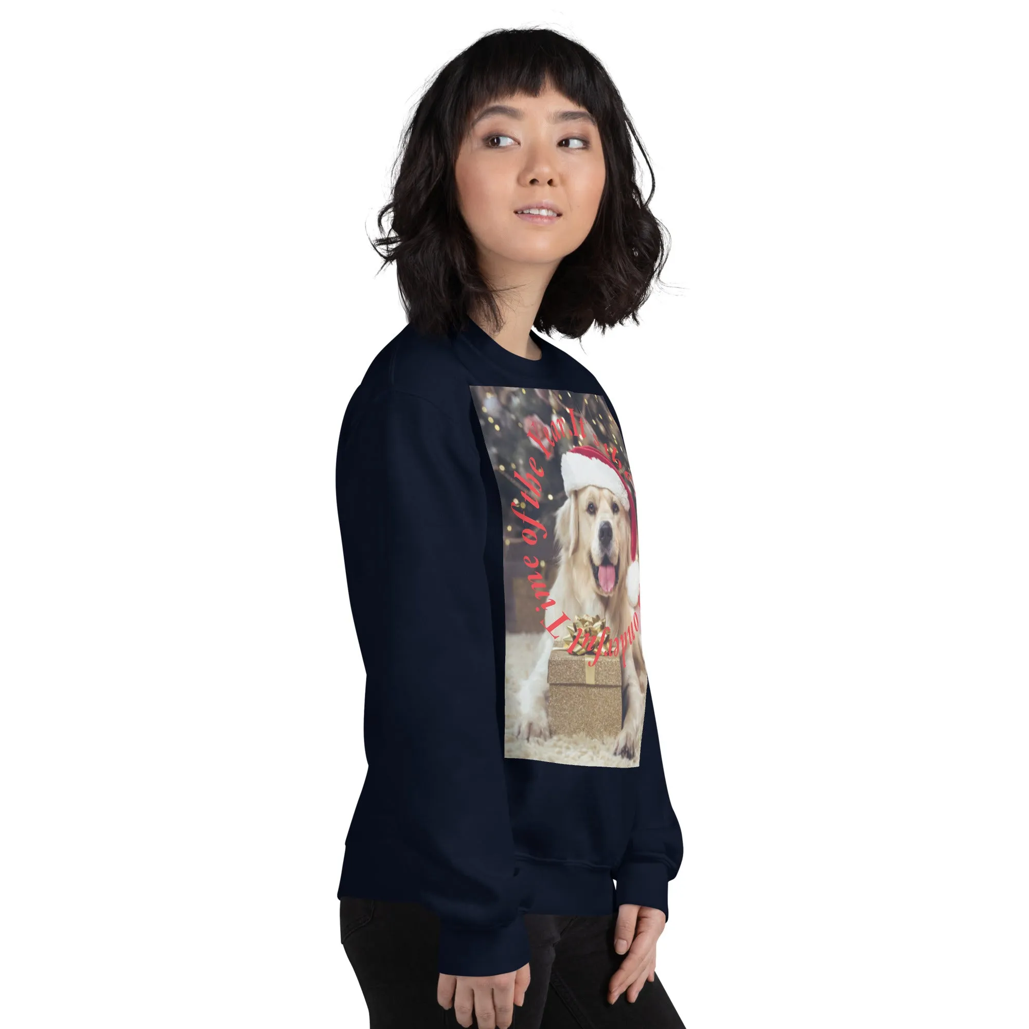 It's The Most Wonderful Time of The Year Christmas Sweatshirt (Glamourange Christmas Sweatshirt Womens)