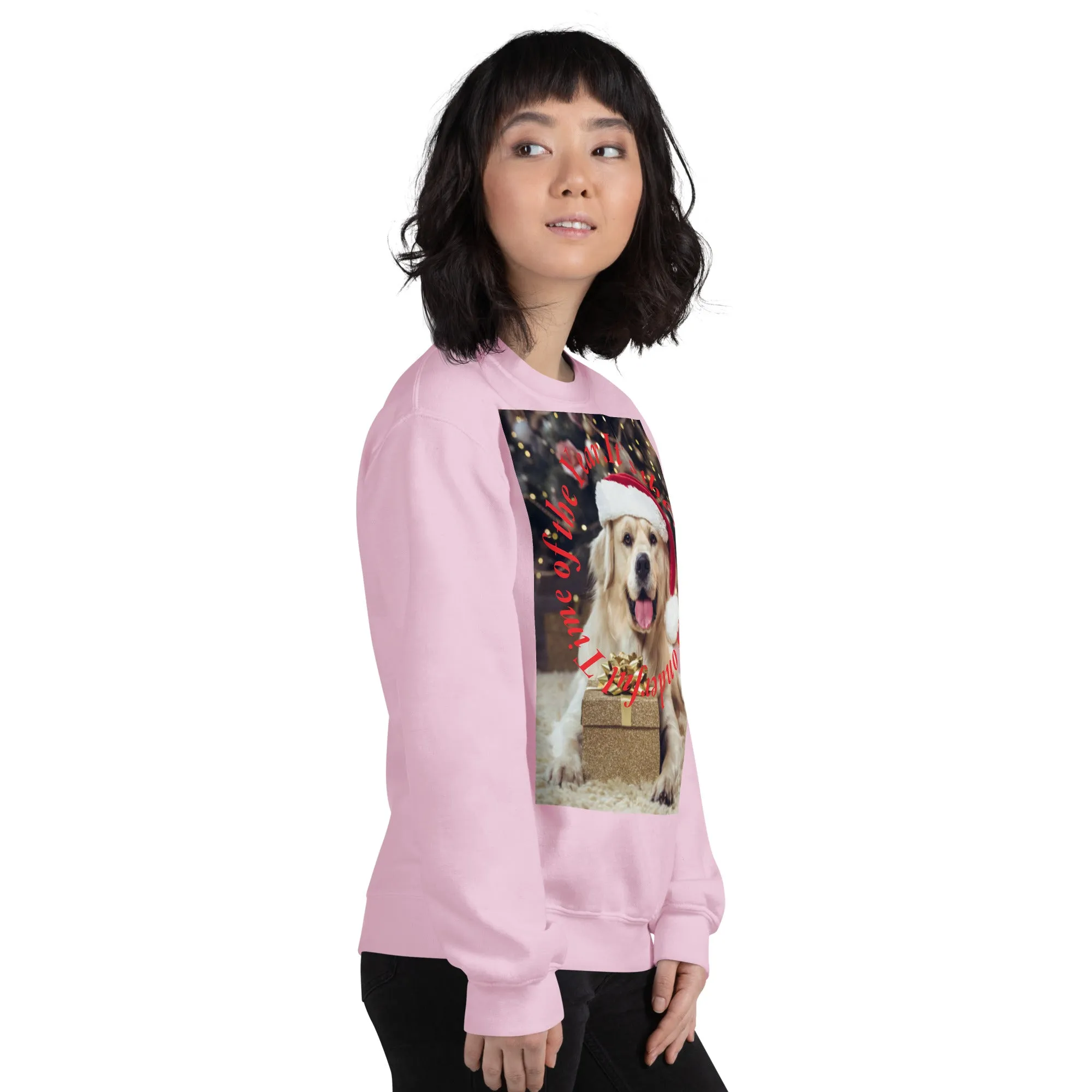 It's The Most Wonderful Time of The Year Christmas Sweatshirt (Glamourange Christmas Sweatshirt Womens)