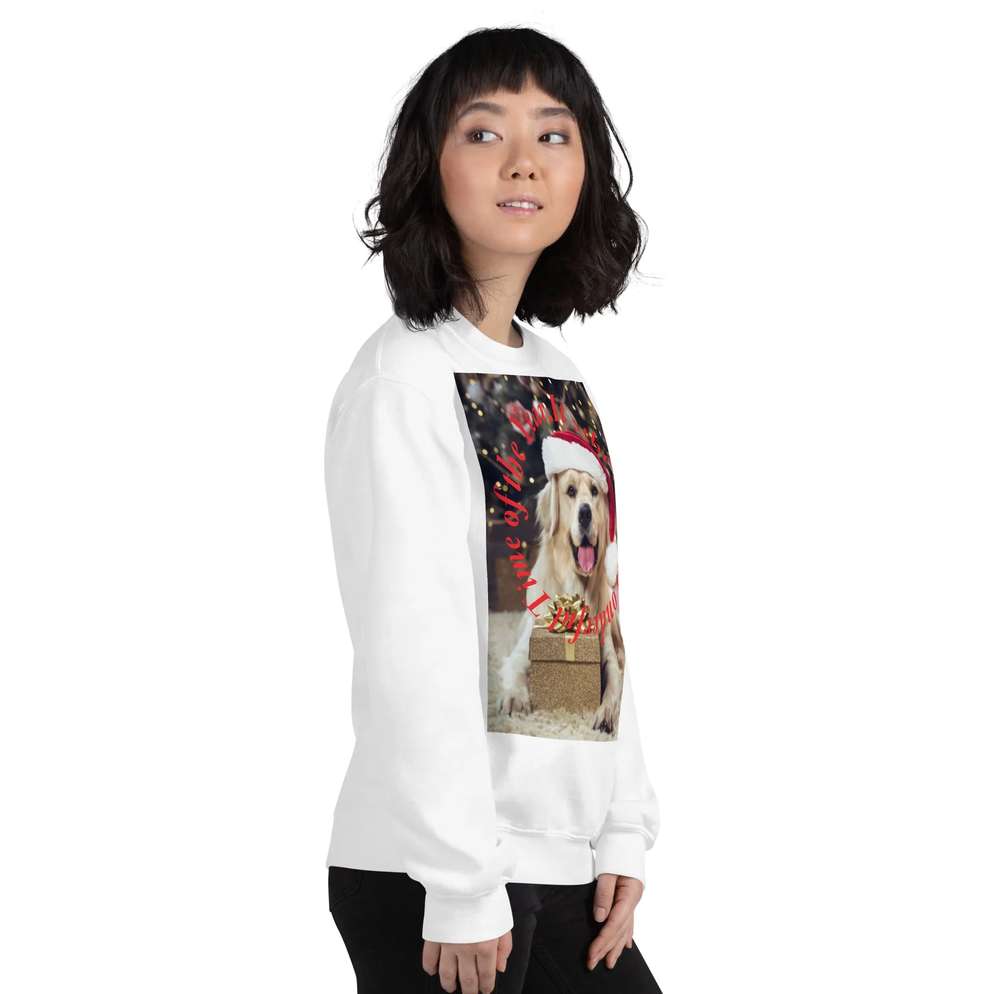 It's The Most Wonderful Time of The Year Christmas Sweatshirt (Glamourange Christmas Sweatshirt Womens)