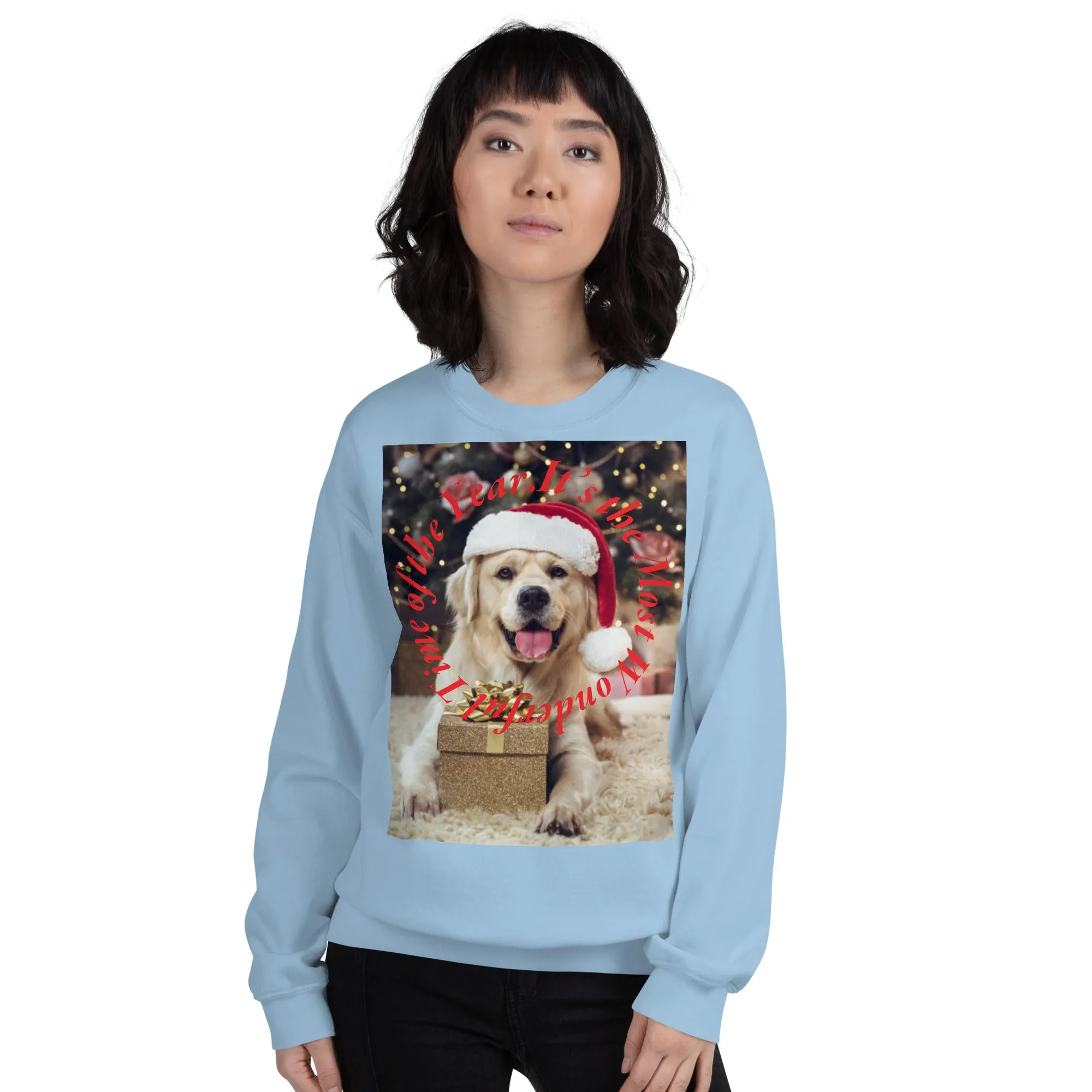 It's The Most Wonderful Time of The Year Christmas Sweatshirt (Glamourange Christmas Sweatshirt Womens)