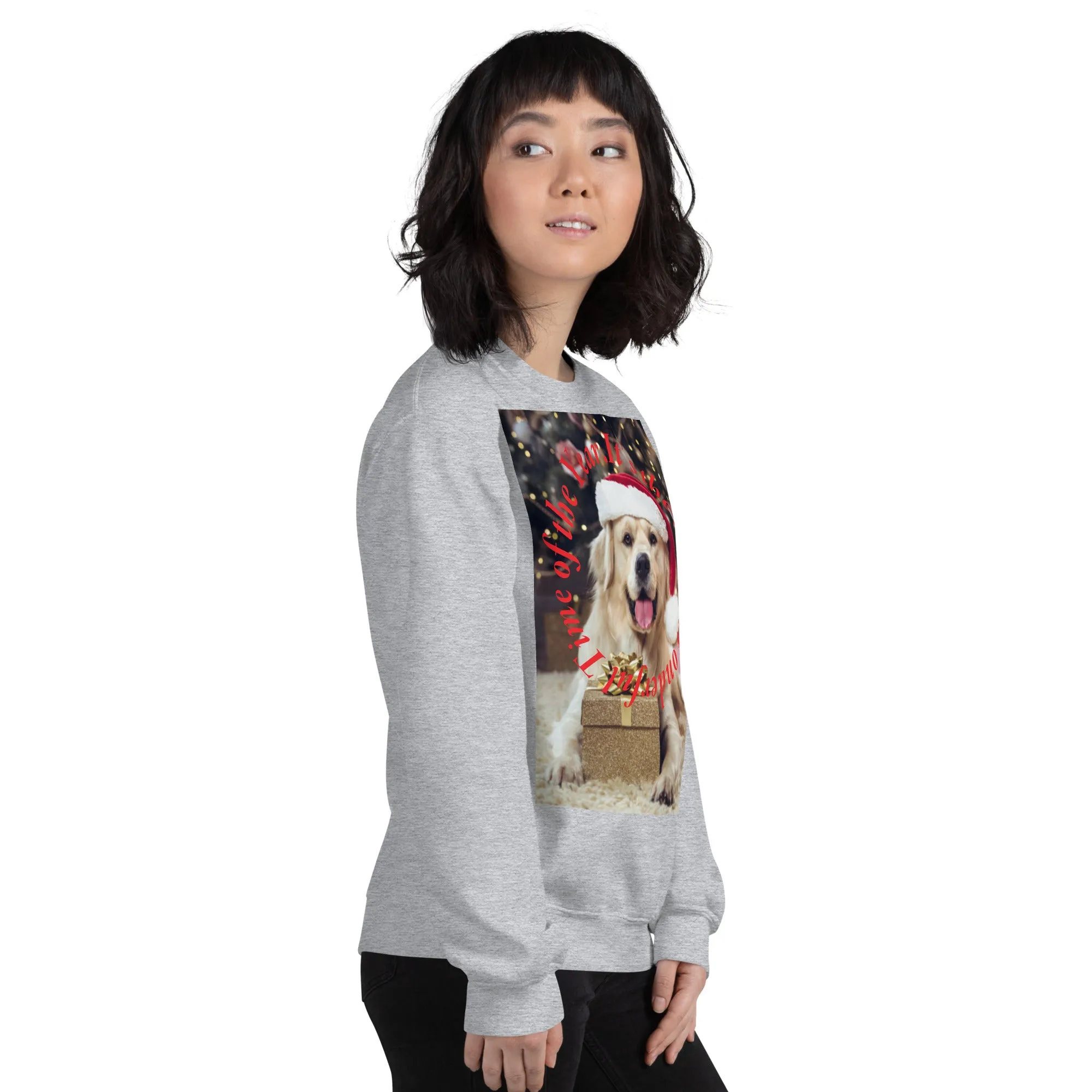 It's The Most Wonderful Time of The Year Christmas Sweatshirt (Glamourange Christmas Sweatshirt Womens)