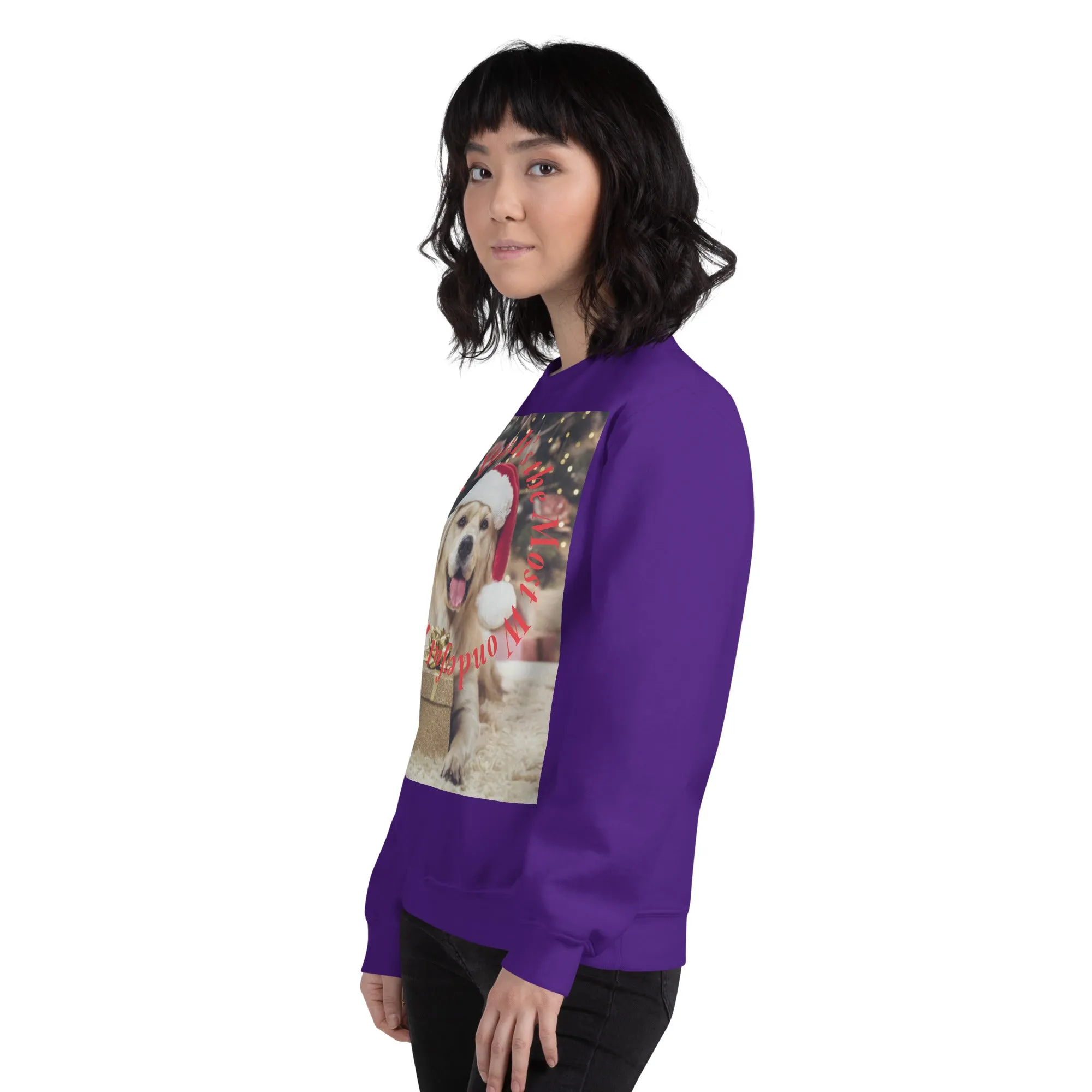It's The Most Wonderful Time of The Year Christmas Sweatshirt (Glamourange Christmas Sweatshirt Womens)