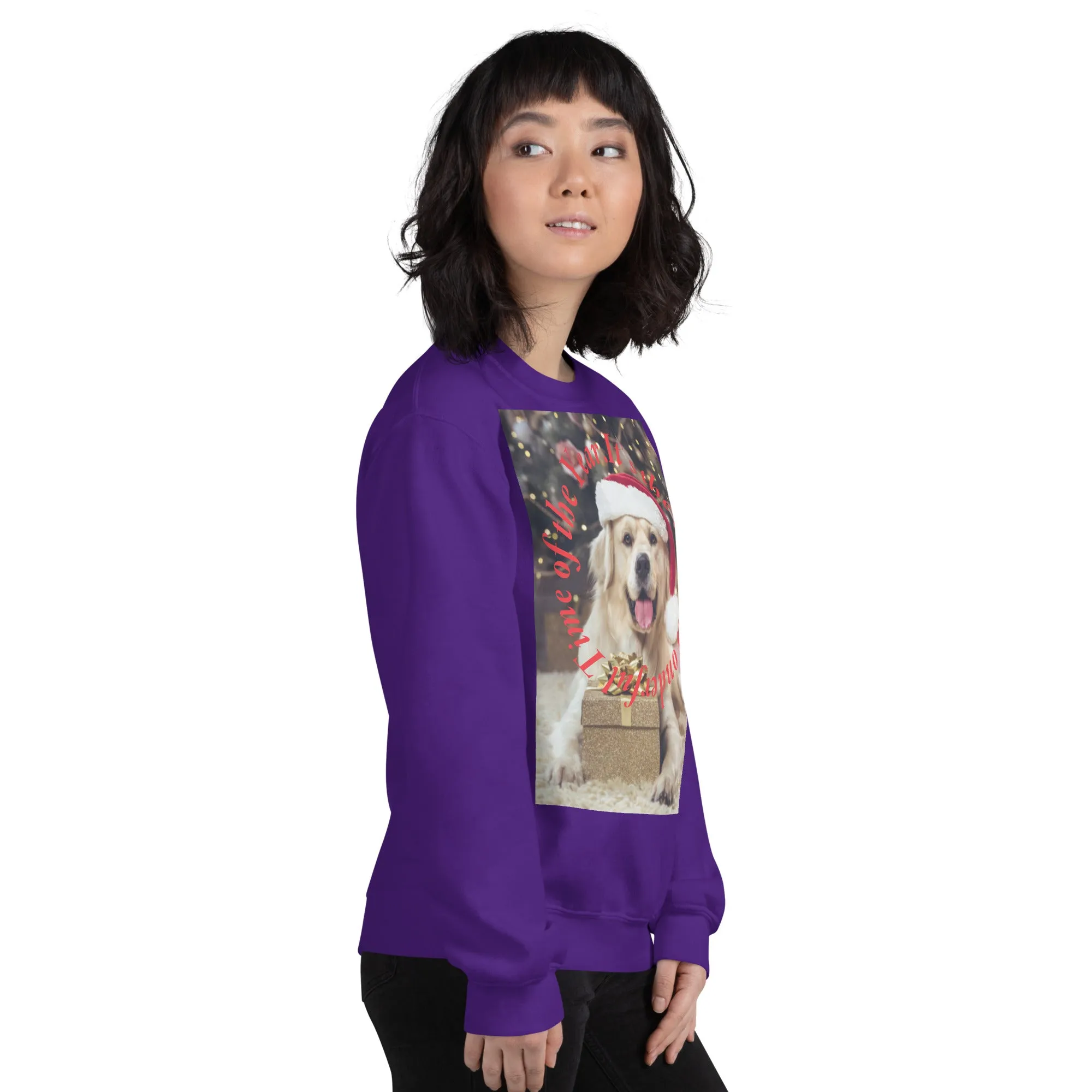 It's The Most Wonderful Time of The Year Christmas Sweatshirt (Glamourange Christmas Sweatshirt Womens)