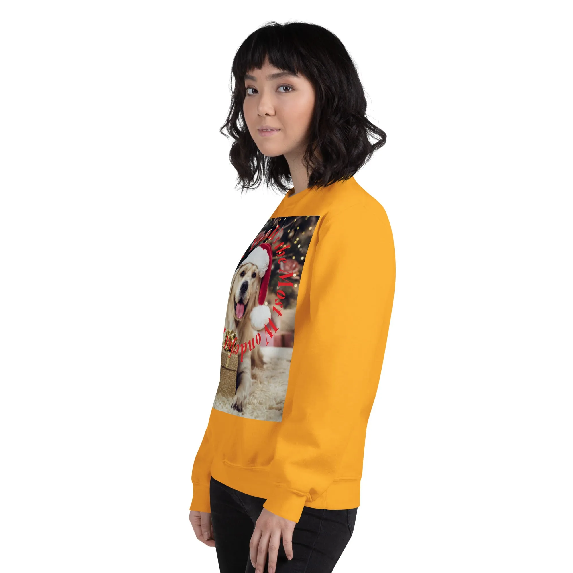 It's The Most Wonderful Time of The Year Christmas Sweatshirt (Glamourange Christmas Sweatshirt Womens)