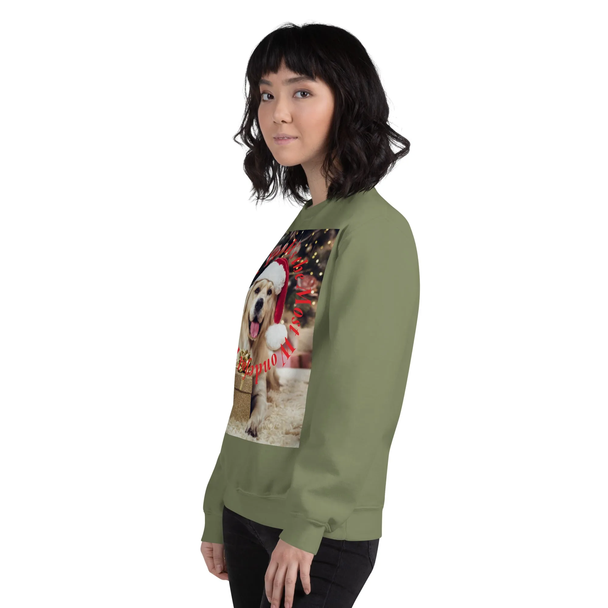 It's The Most Wonderful Time of The Year Christmas Sweatshirt (Glamourange Christmas Sweatshirt Womens)