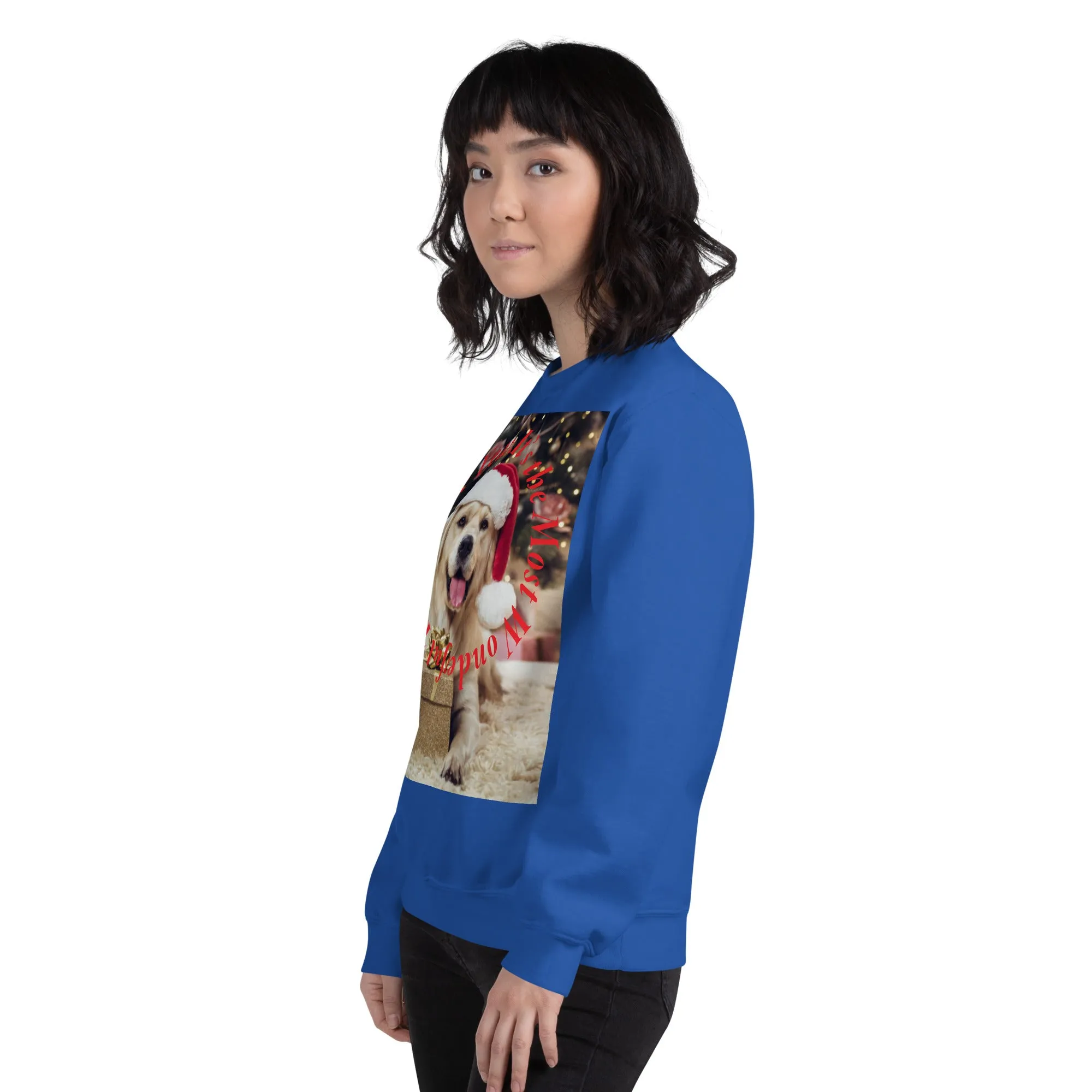 It's The Most Wonderful Time of The Year Christmas Sweatshirt (Glamourange Christmas Sweatshirt Womens)