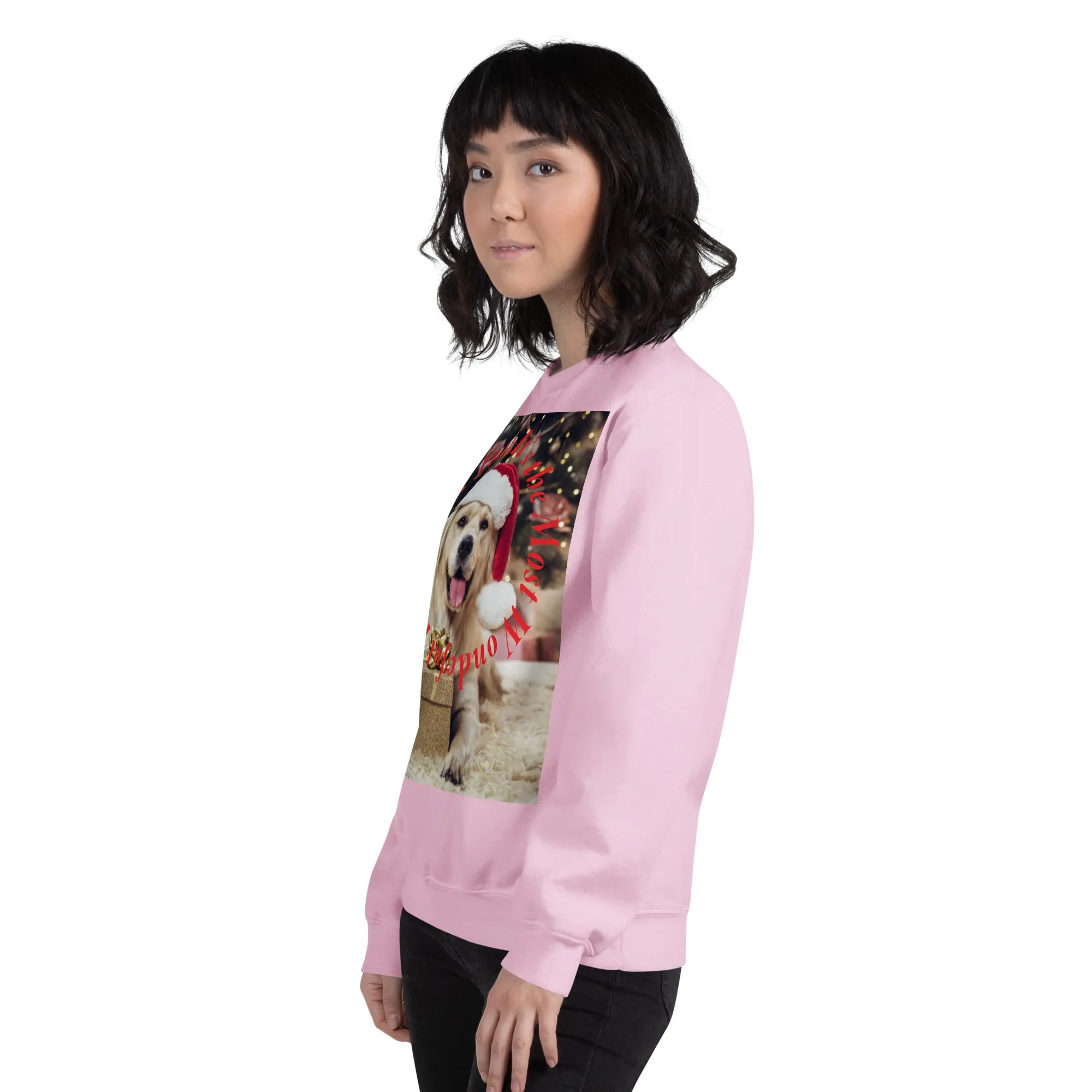 It's The Most Wonderful Time of The Year Christmas Sweatshirt (Glamourange Christmas Sweatshirt Womens)
