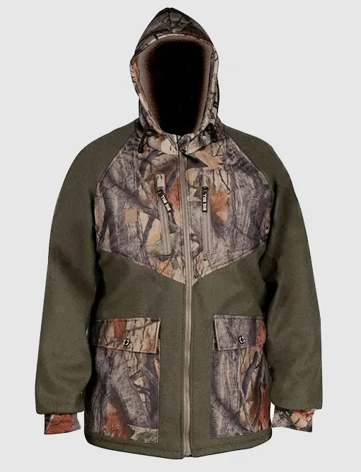 Jacket - Big Bill Merino Wool Hunting Jacket With Game Bag, BBHARMER🍁