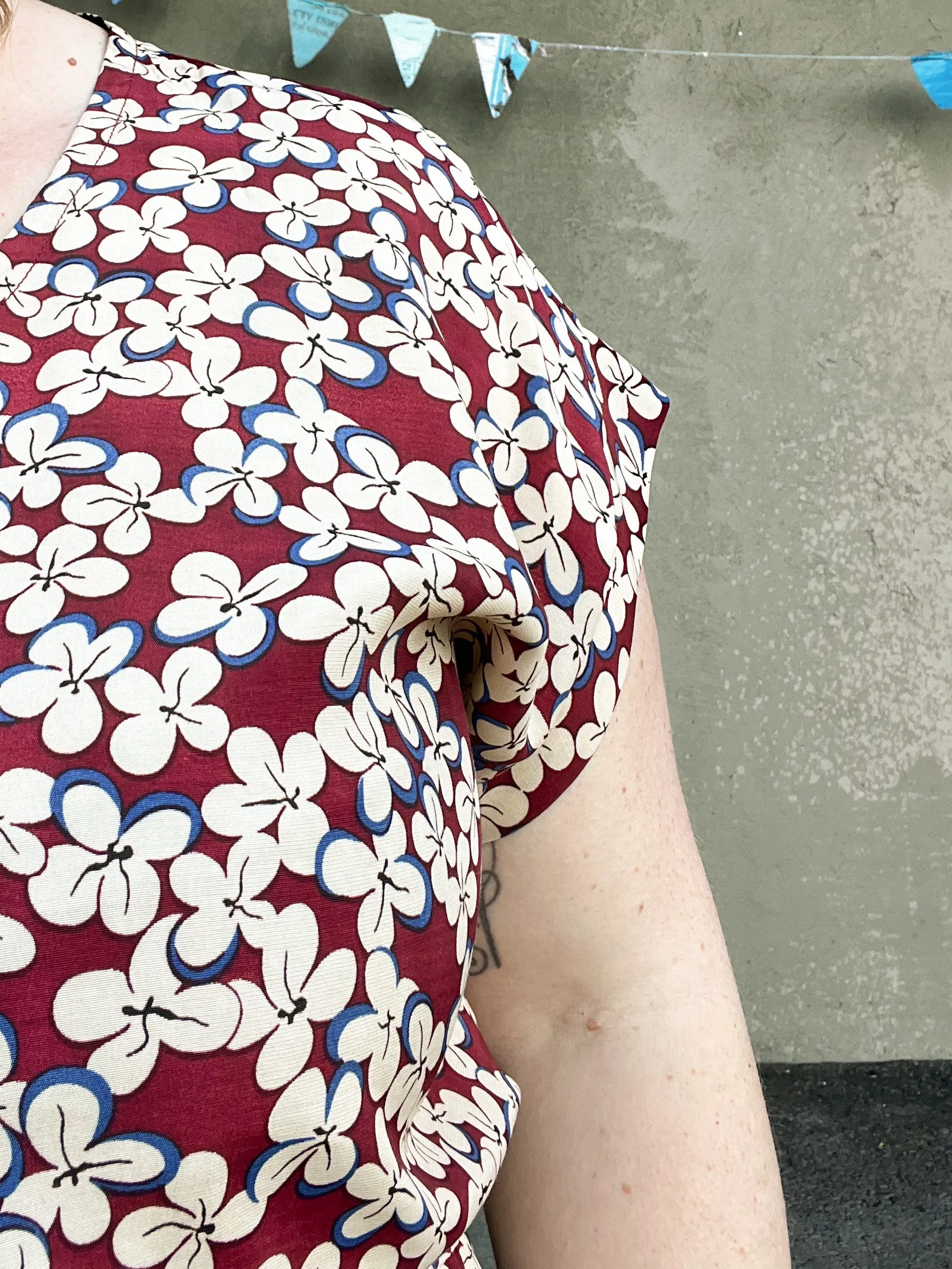 Jocelyn Dress in Grape Blossom