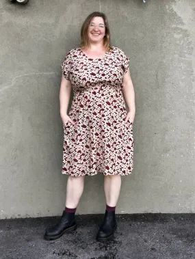 Jocelyn Dress in Grape Blossom