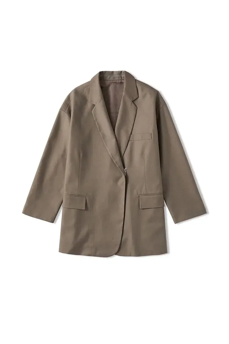 Khaki Blazer for Women