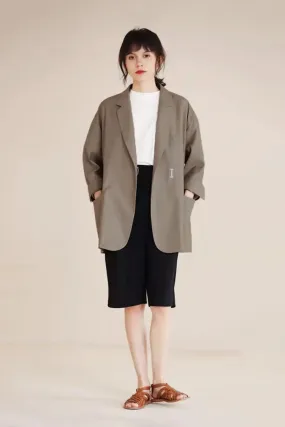 Khaki Blazer for Women