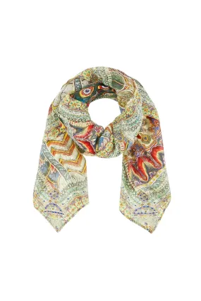 LARGE SQUARE SCARF ECHOS OF ENCHANTMENT