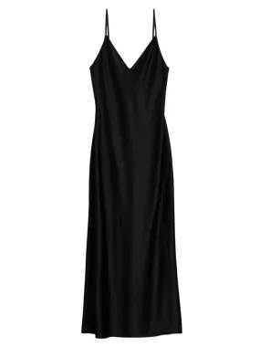 Larissa Slip Dress (Black)
