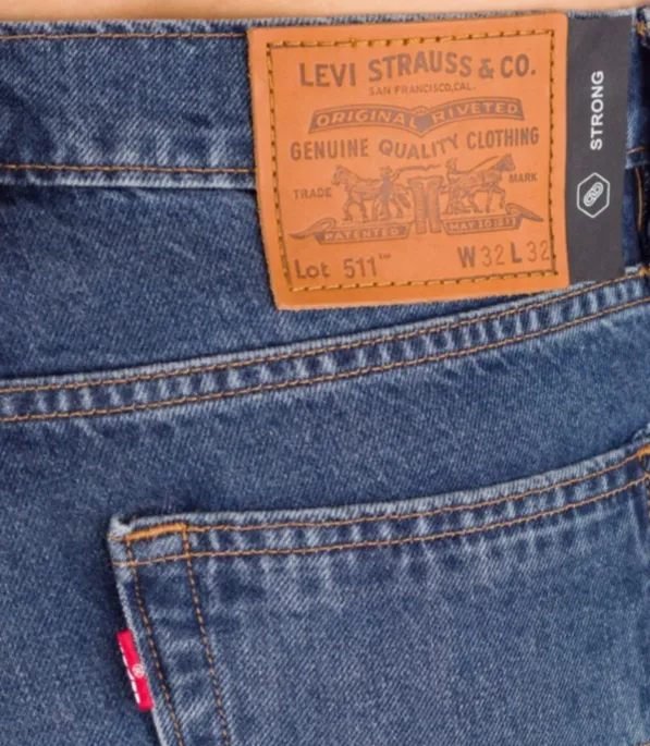 LEVI'S® SKATE MENS' 511™ SLIM JEANS S&E BUSH