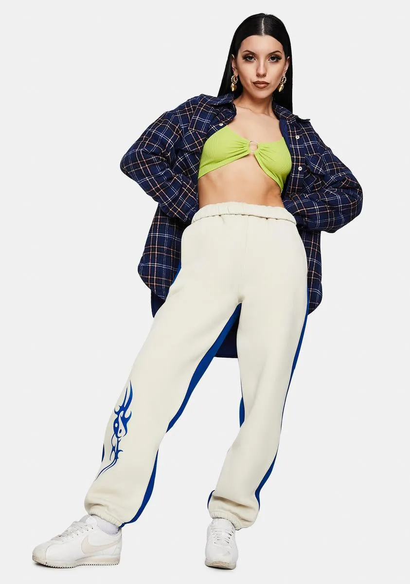LH Tribal Nude Joggers