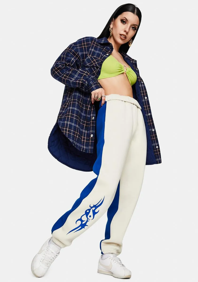 LH Tribal Nude Joggers