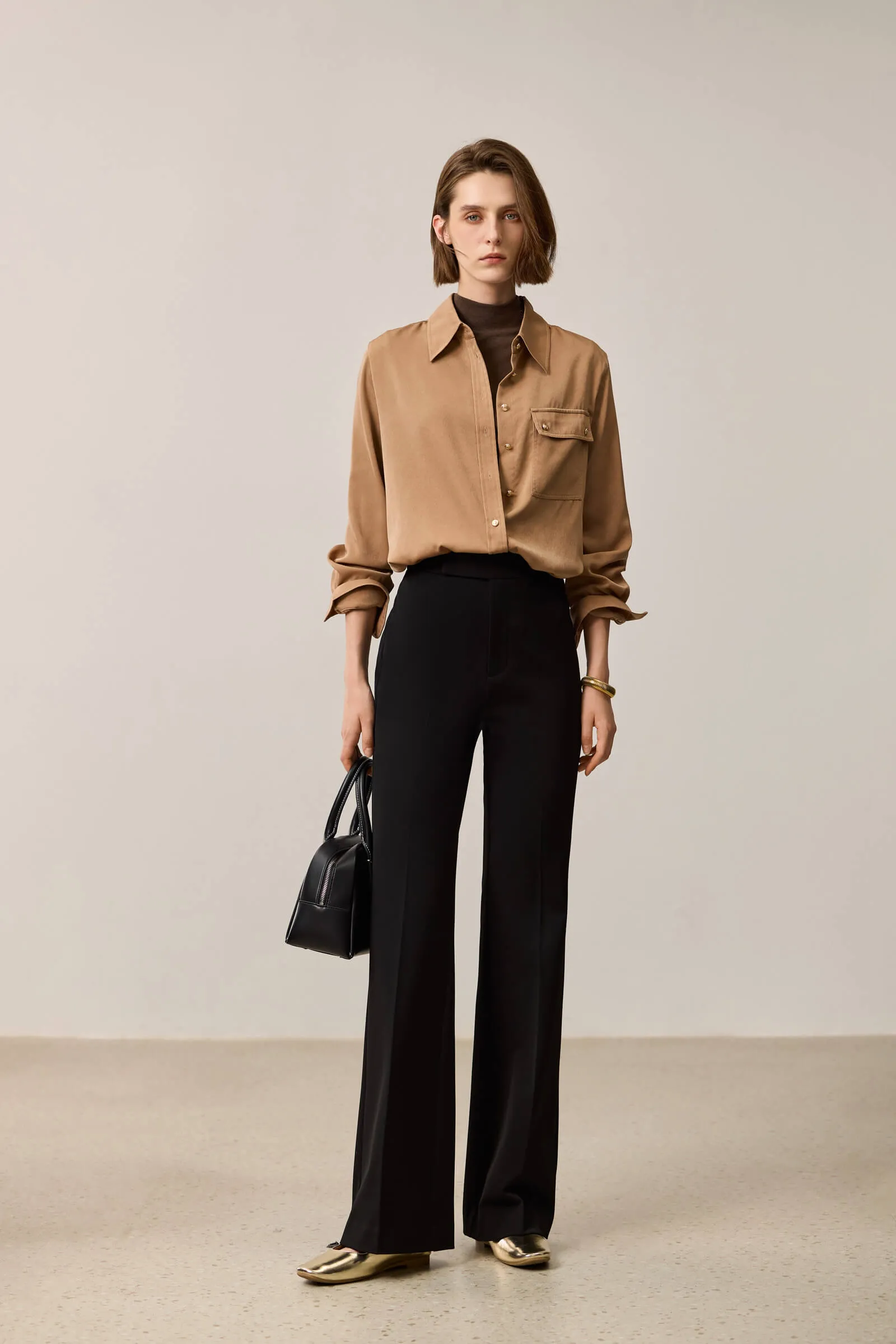 LILY Slimming Long-Leg Flare Pants