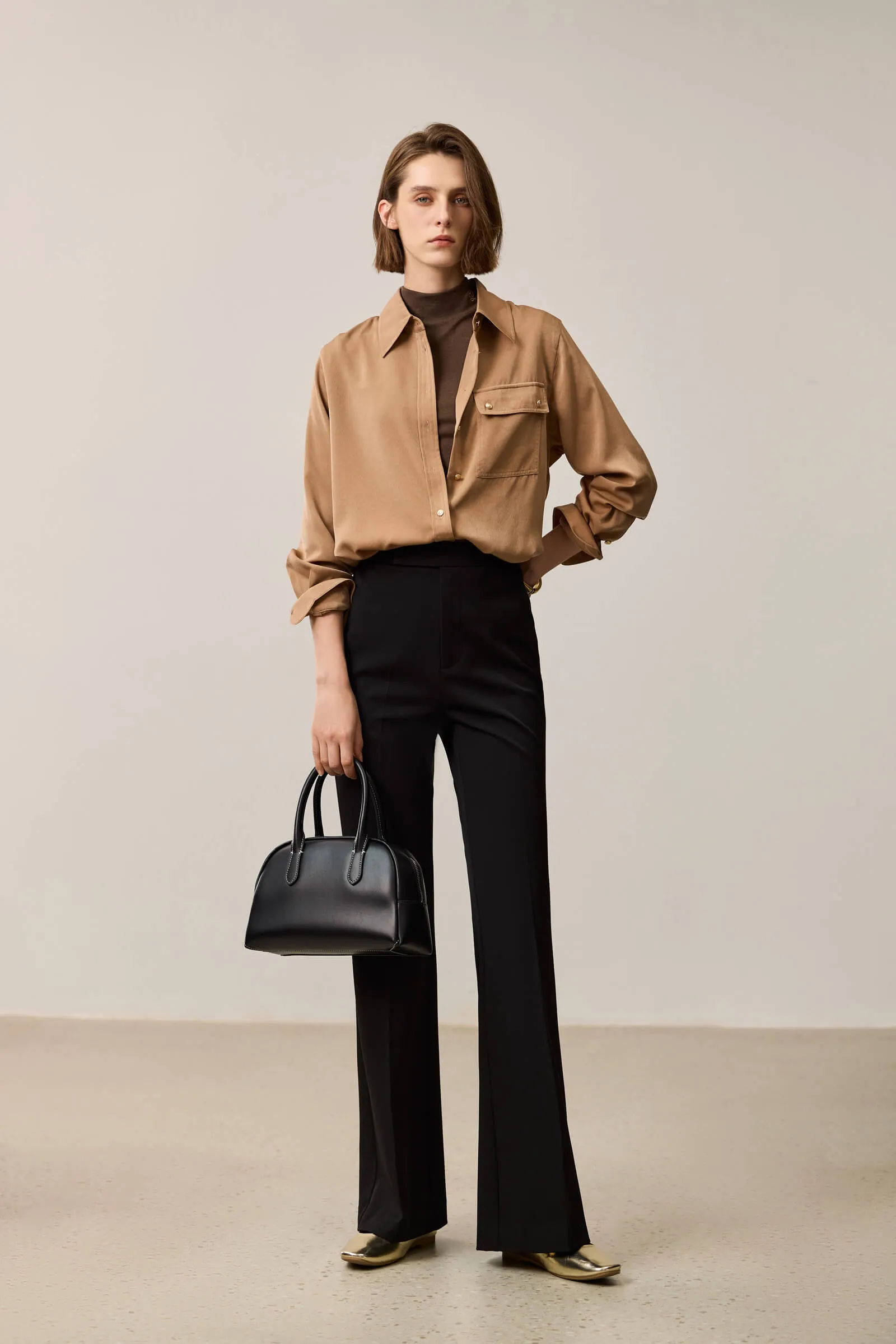 LILY Slimming Long-Leg Flare Pants