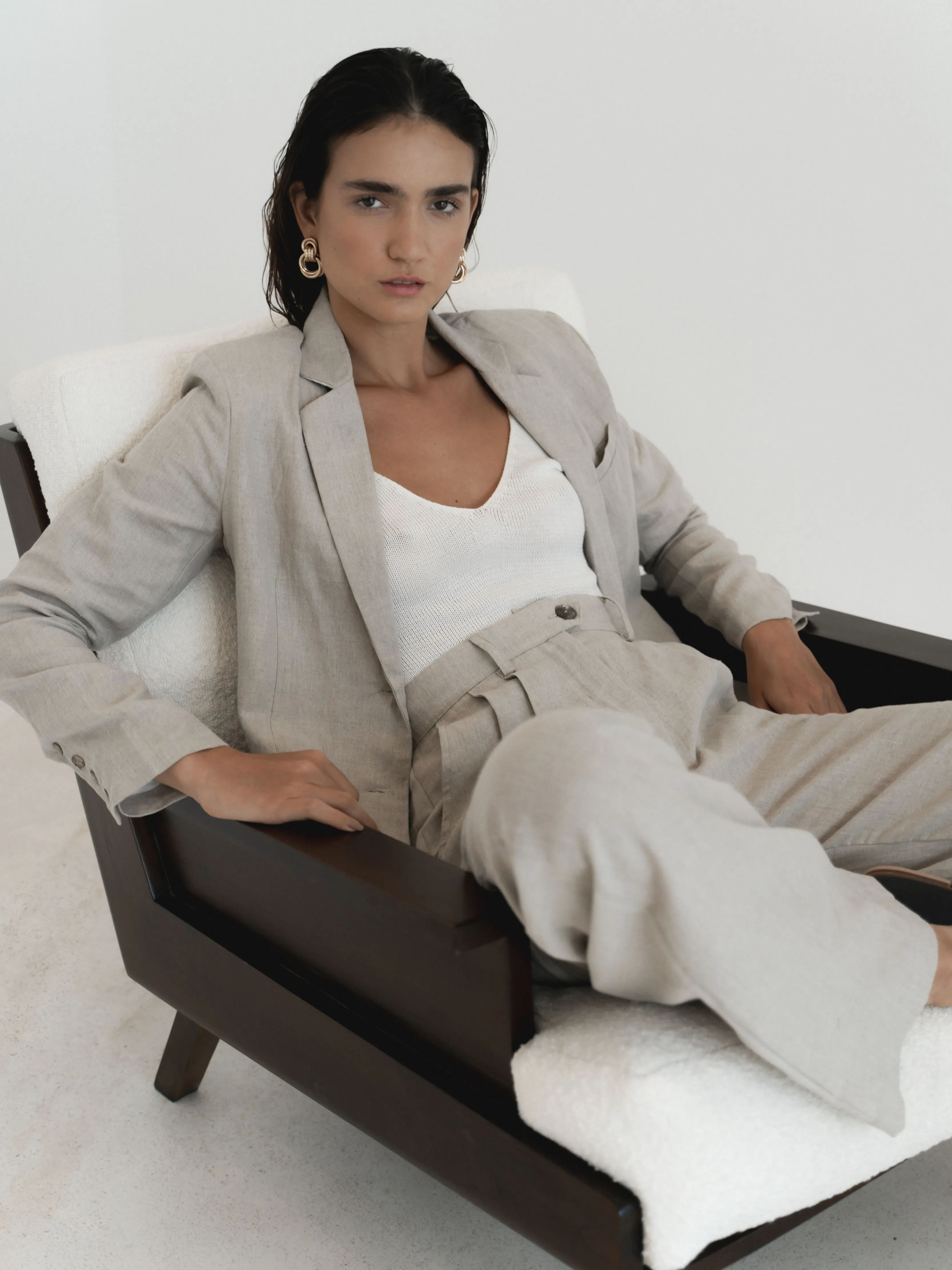 Linen Blazer