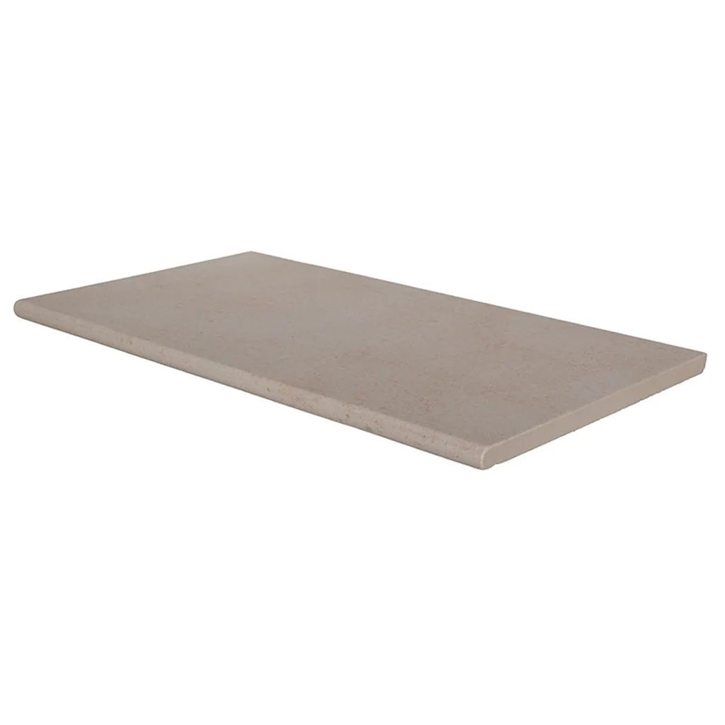 Living Style Cream, 13" x 24" - 2CM Porcelain Pool Coping