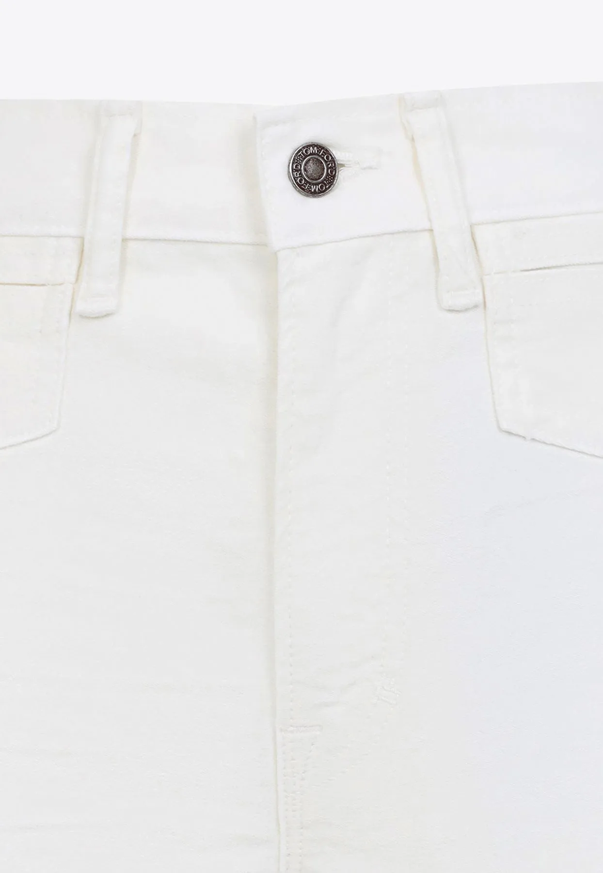 Logo-Patch Flared Pants