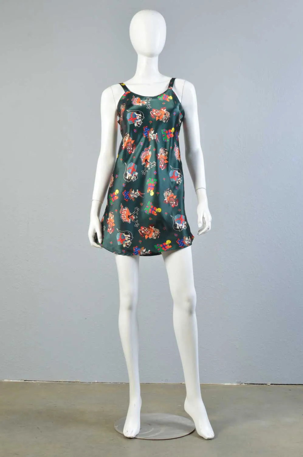 Looney Tunes 90s Silky Slip Dress