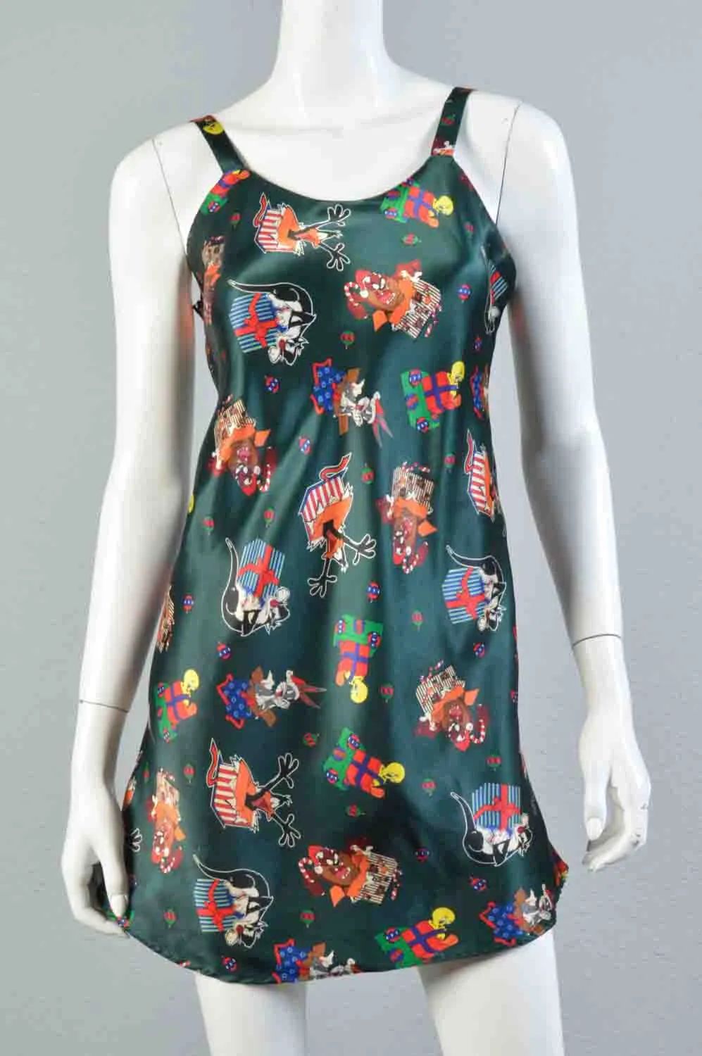 Looney Tunes 90s Silky Slip Dress