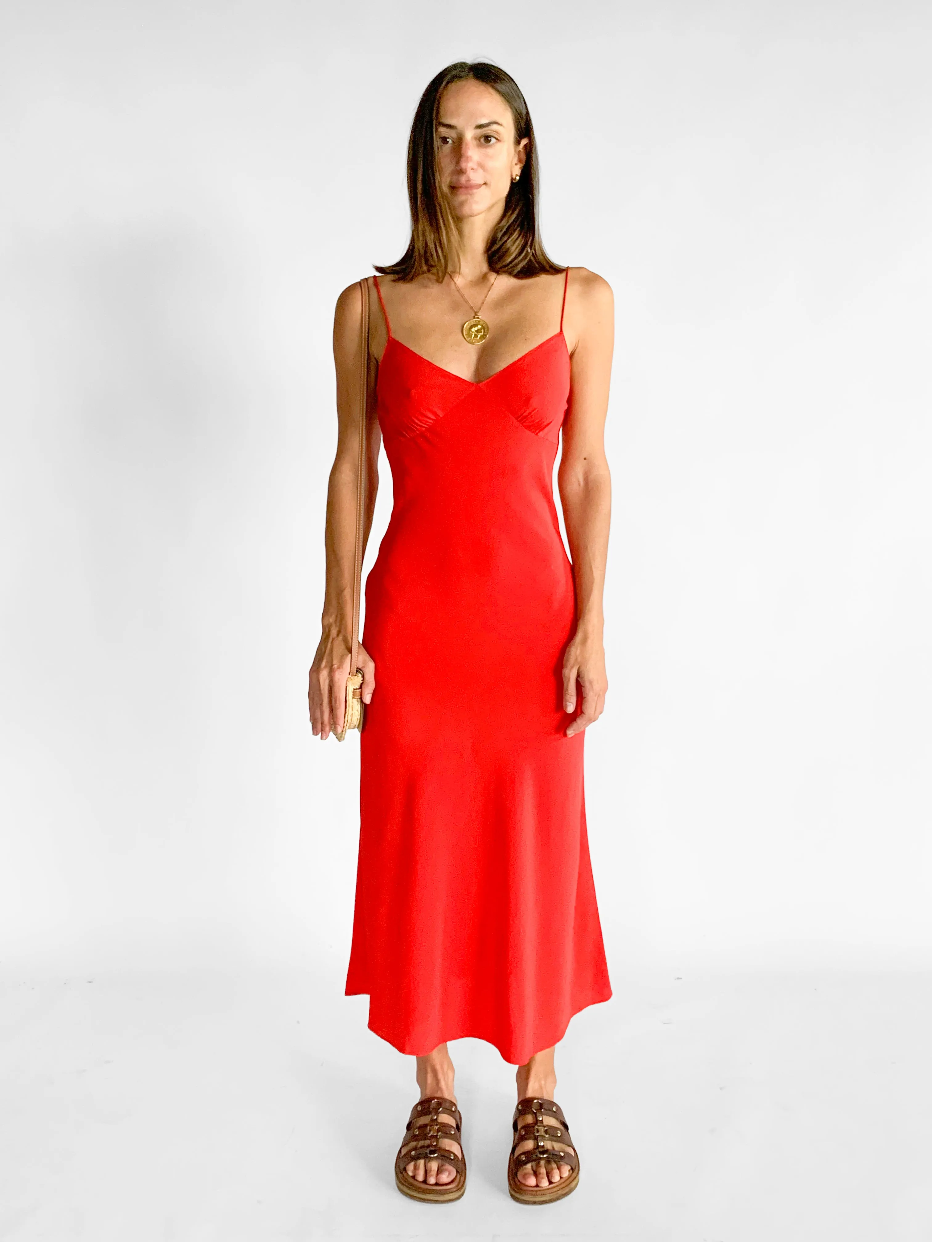 Low Back Slip Dress